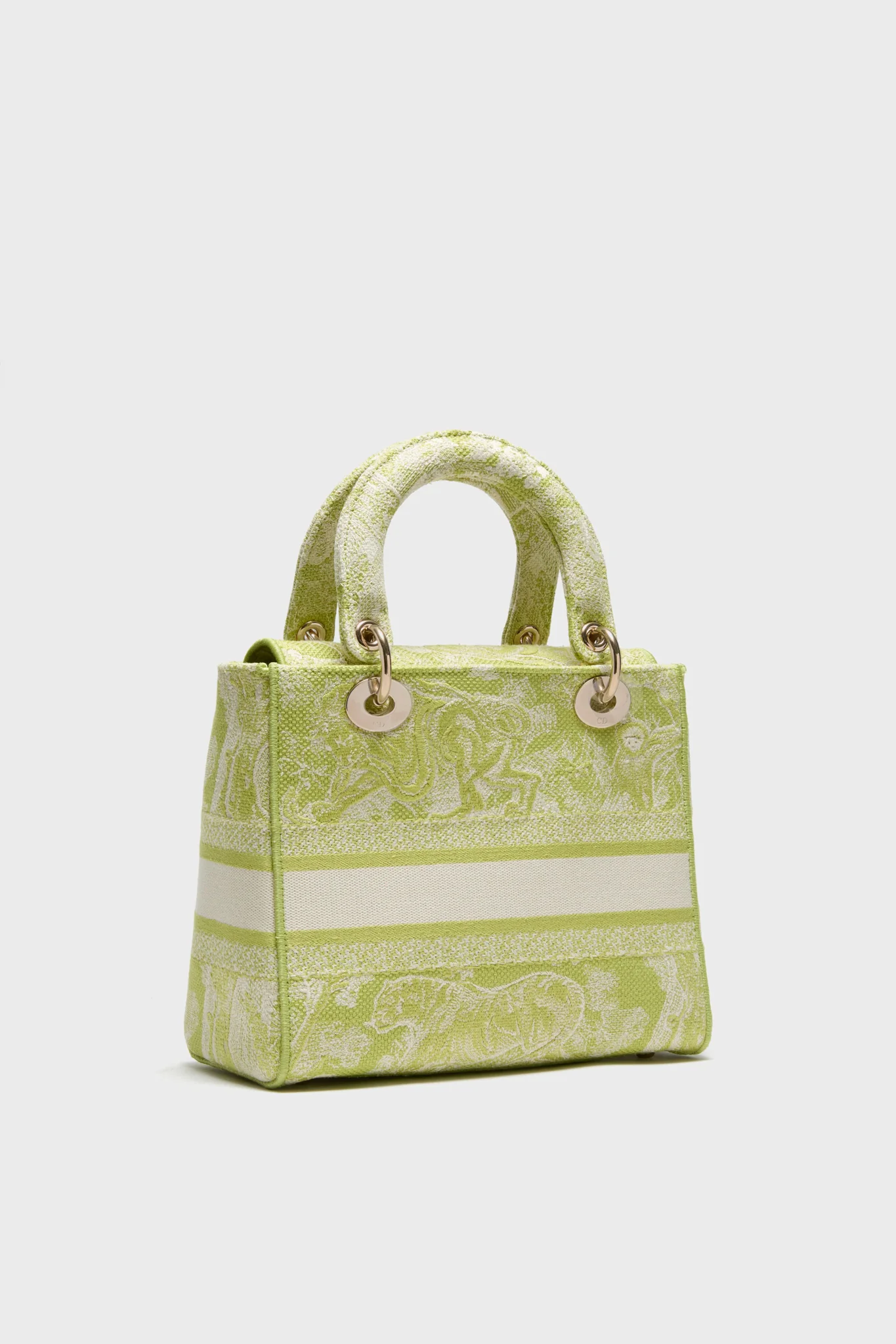 DIOR Embroidered Canvas Toile De Jouy Lady D-Lite Bag - Image 6