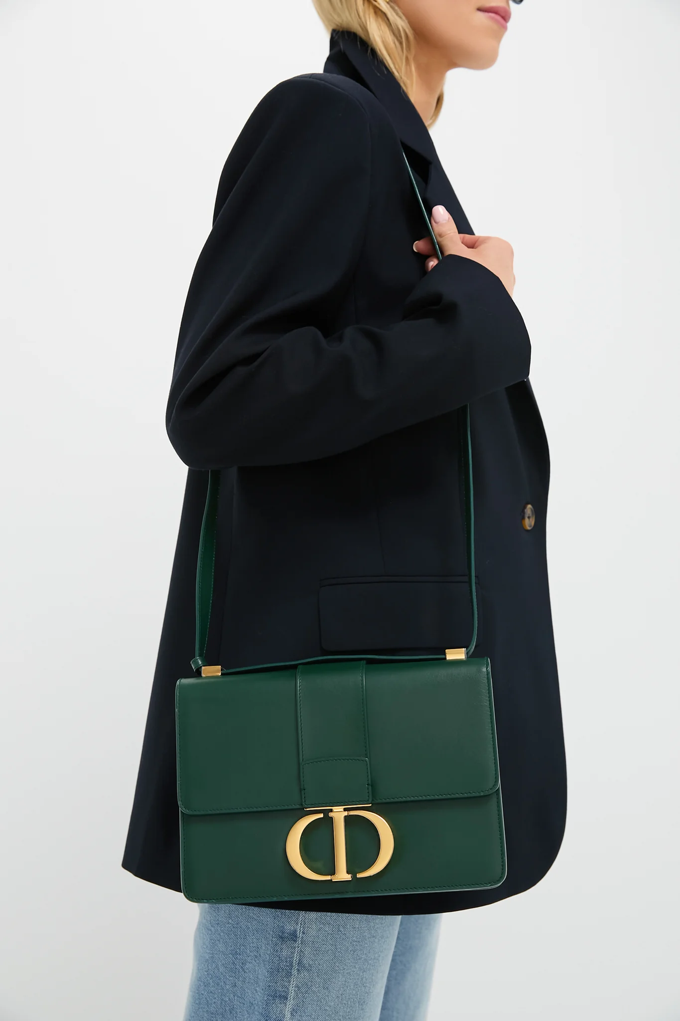 Dior Green Montaigne Shoulder Bag - Image 2