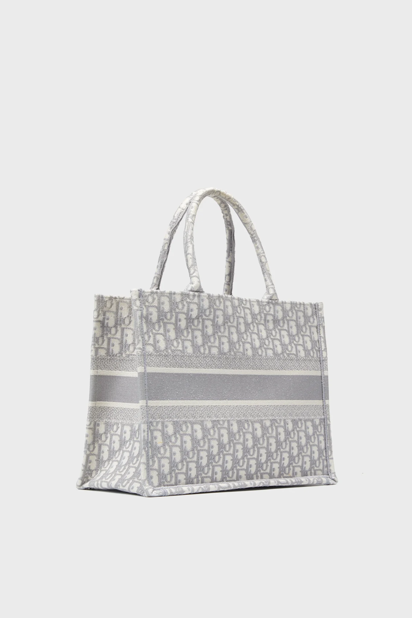 Dior Grey Oblique Medium Book Tote - Image 4