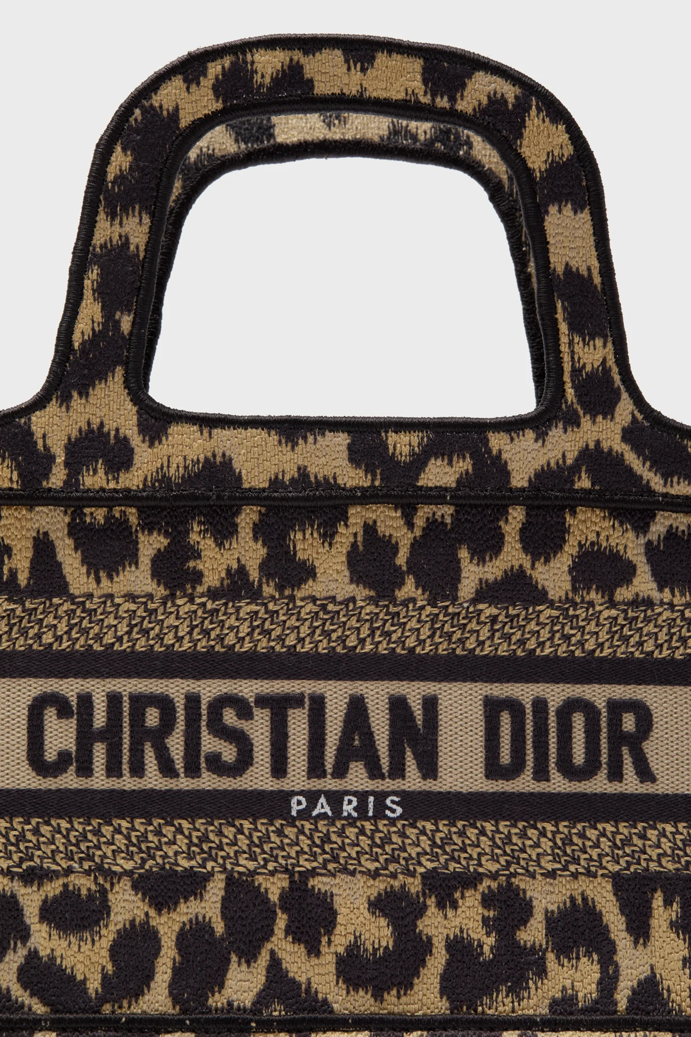 Dior Leopard Micro Book Tote - Image 6