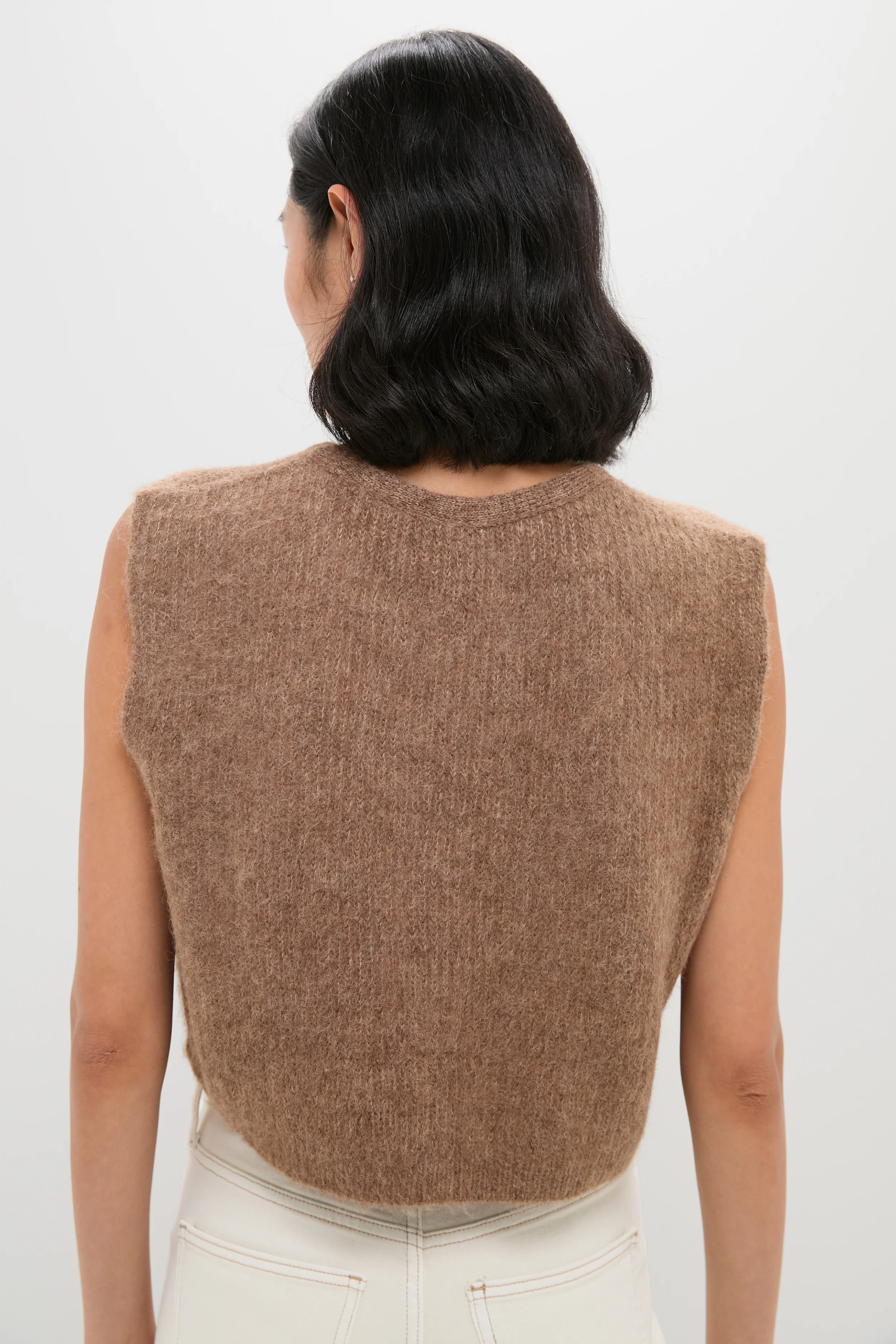 Doe Brushed Melange Sweater - Image 4