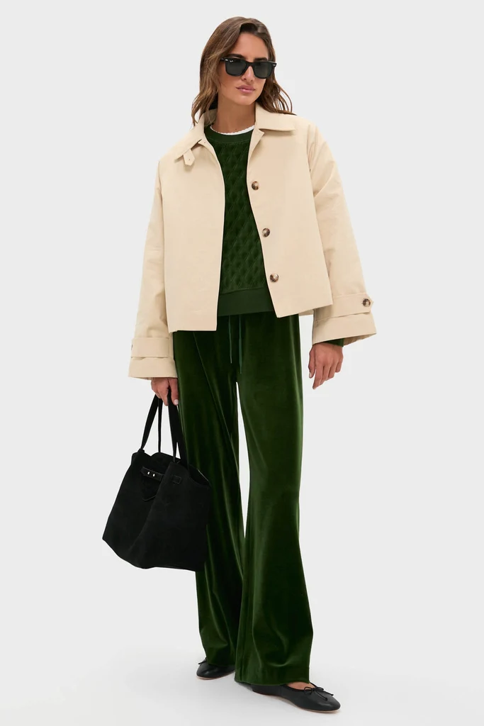 Douglas Fir Velour Jane Pant - Image 2