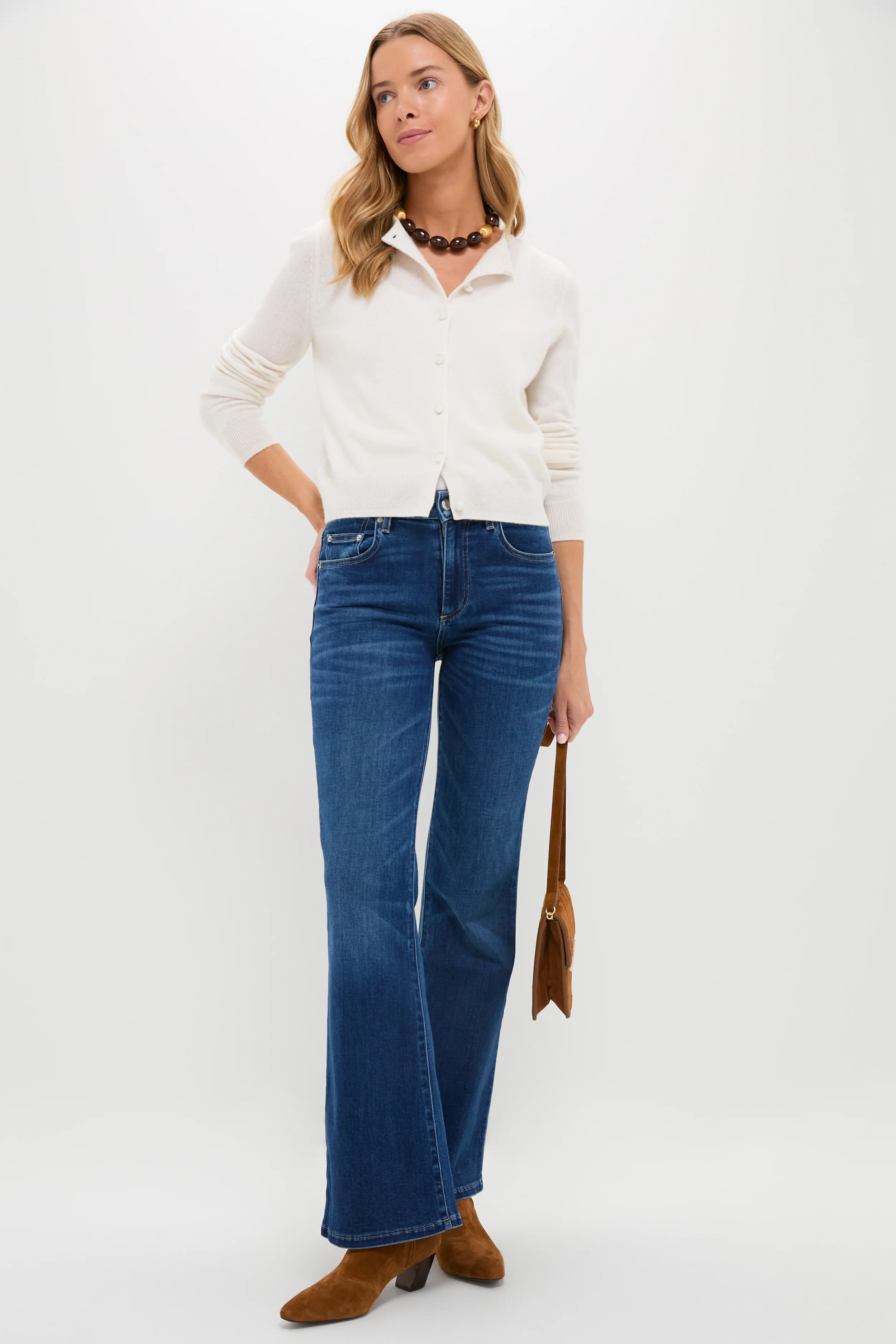 Drop in the Ocean Mid-High Rise Baby Bootcut - Image 2