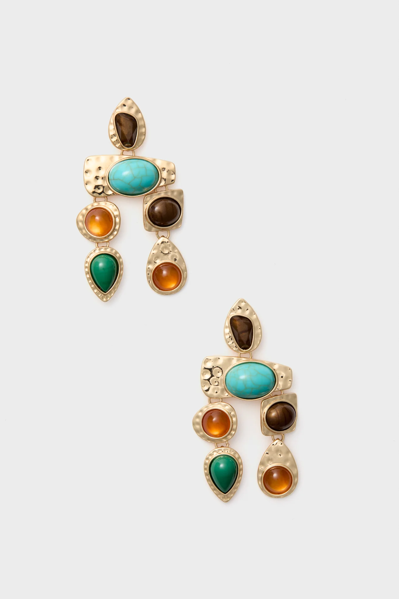 Dusk Multi Stone Earrings