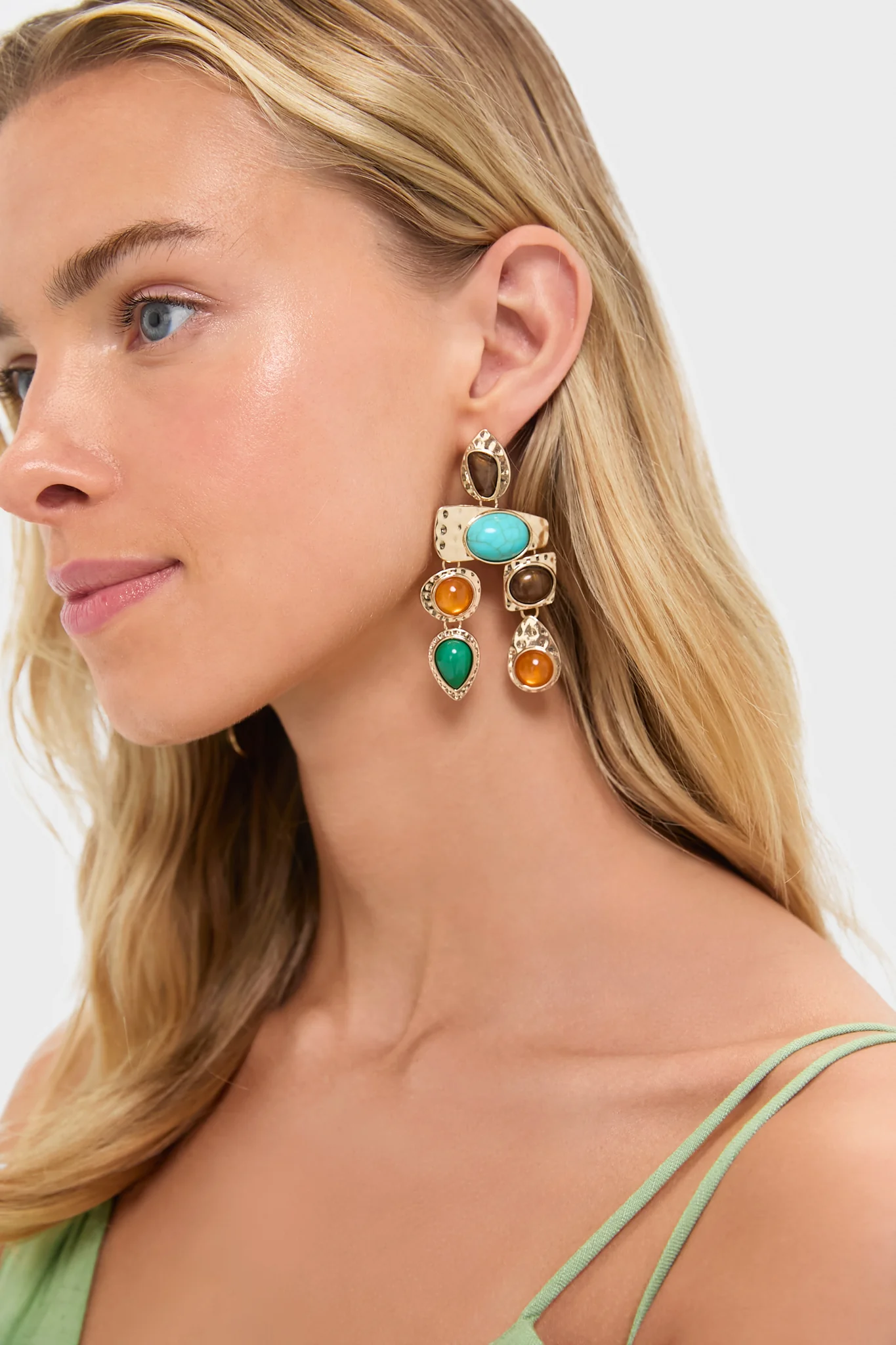 Dusk Multi Stone Earrings - Image 2