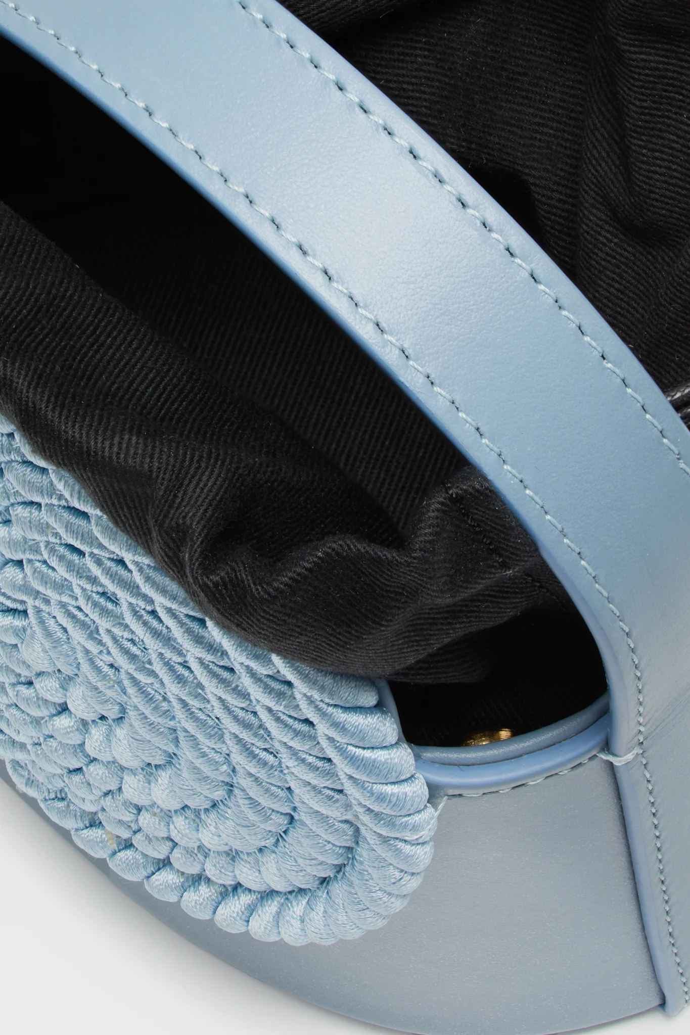 Dusty Blue Mini Gunther Passementerie Bag - Image 6