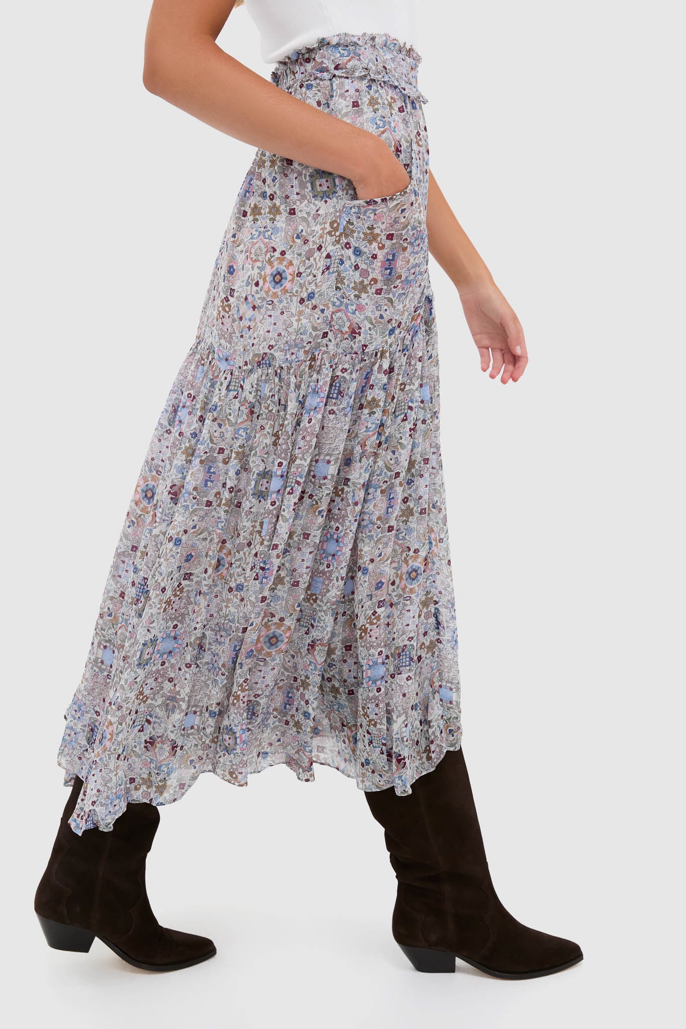Ecru Besma Skirt - Image 3