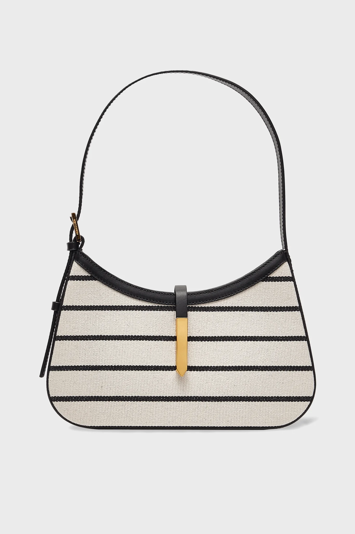 Ecru Breton Stripe Canvas Tokyo Bag