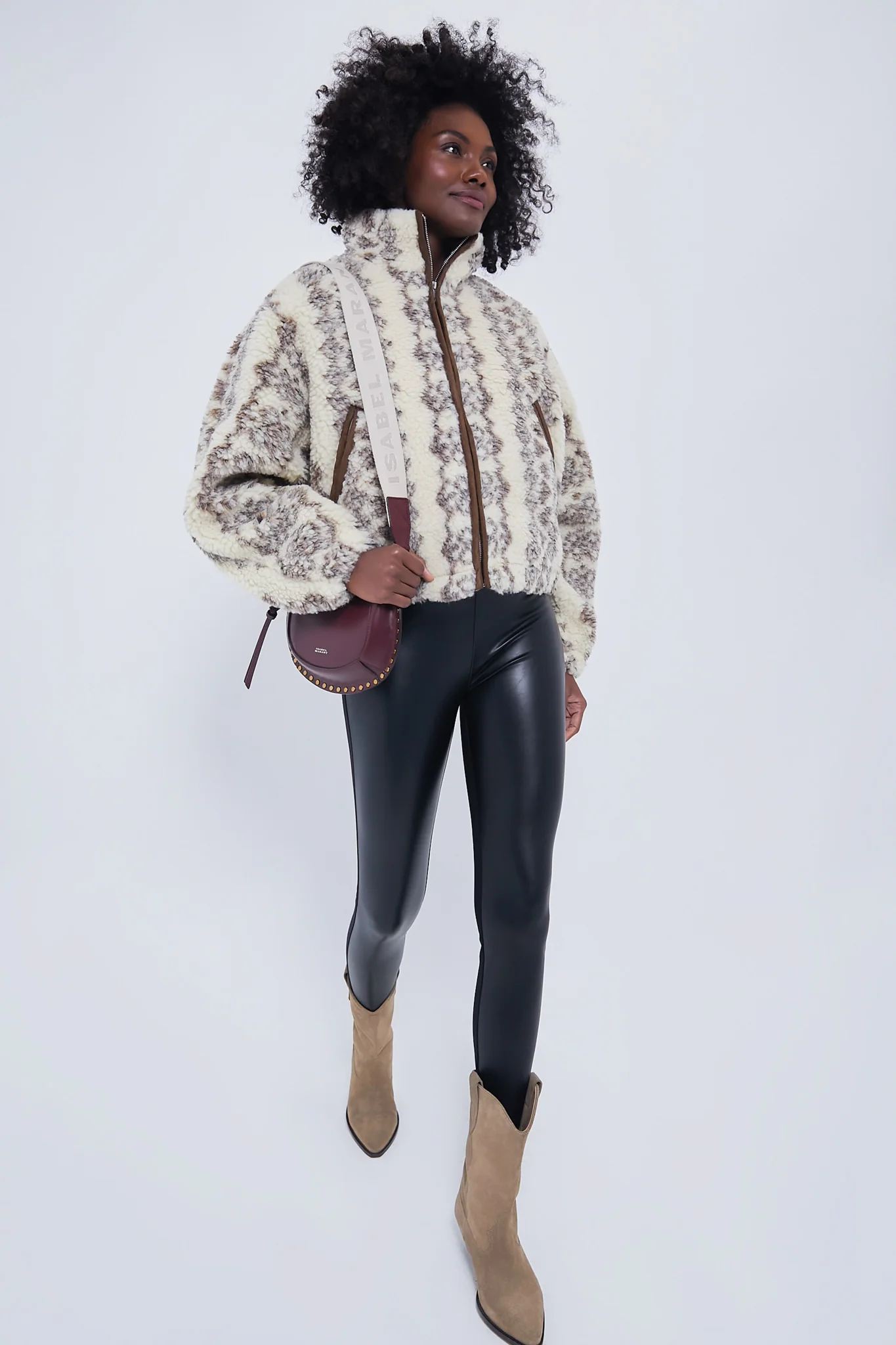 Ecru Brown Mackensy Jacket - Image 2