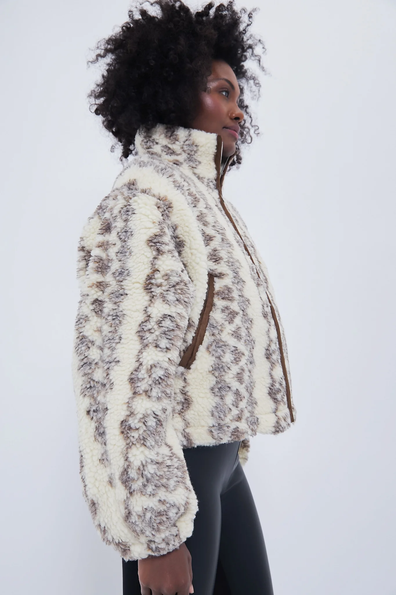 Ecru Brown Mackensy Jacket - Image 3