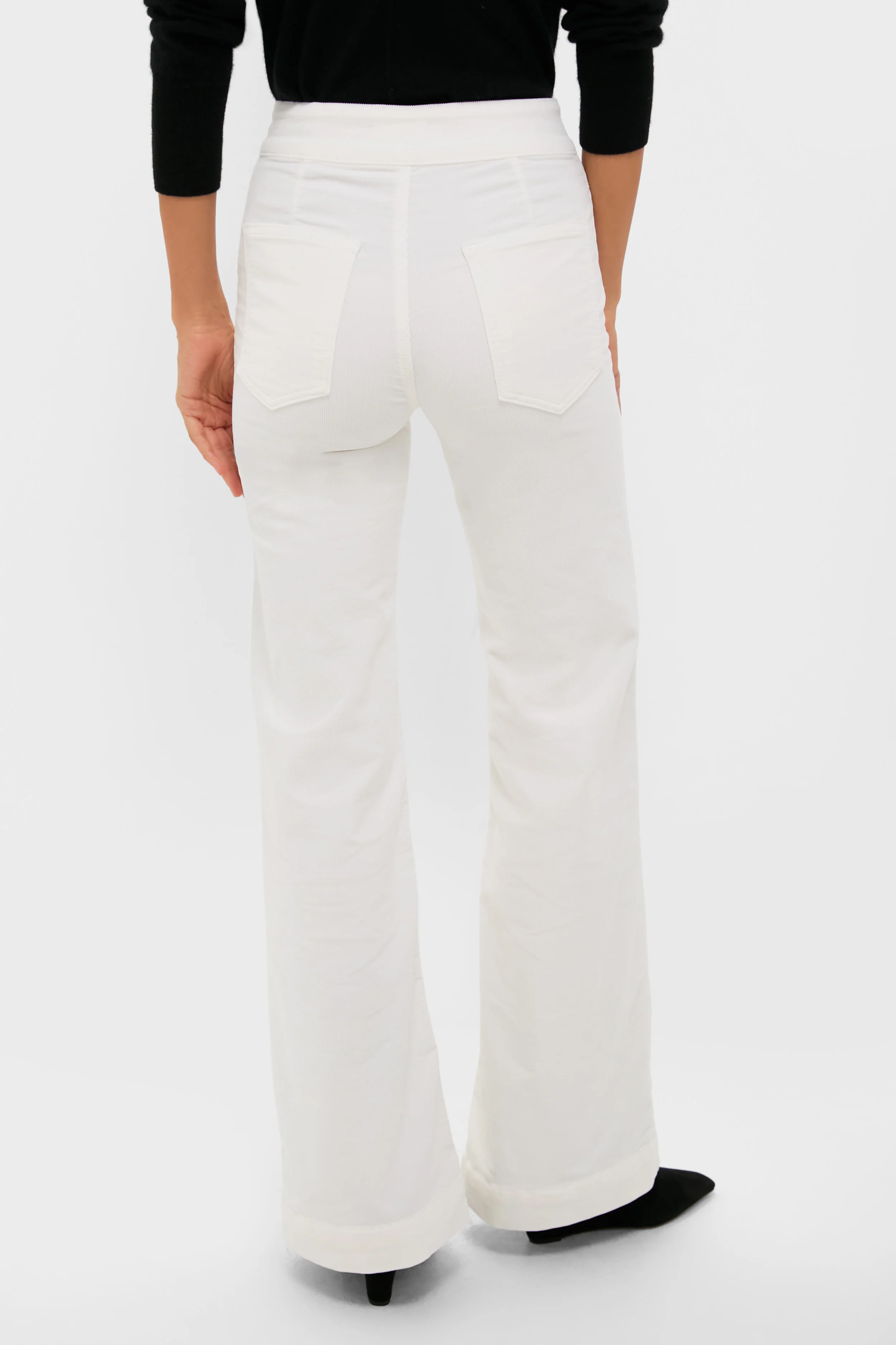 Eggshell Brighton Corduroy Wide Leg - Image 4