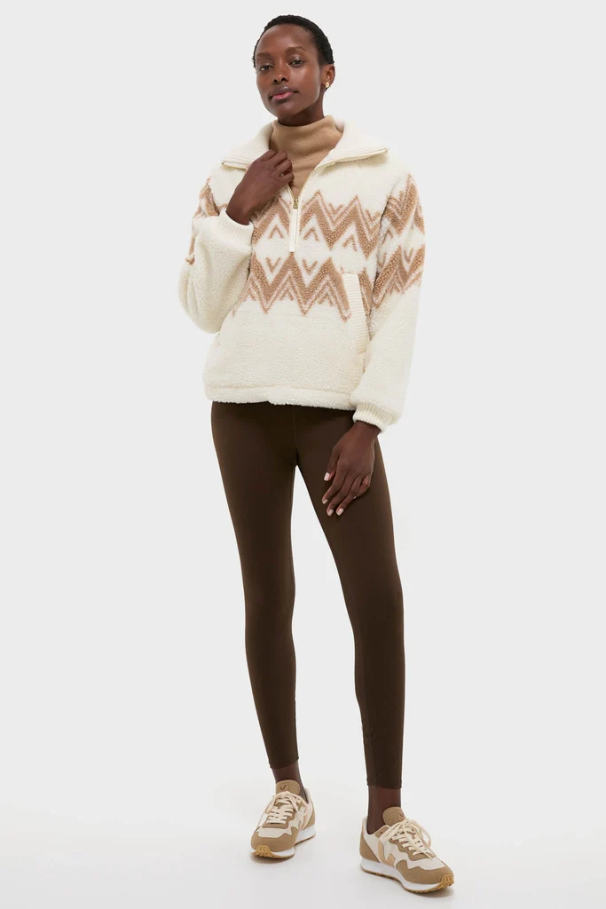 Egret Hendrik Half Zip Sherpa - Image 6
