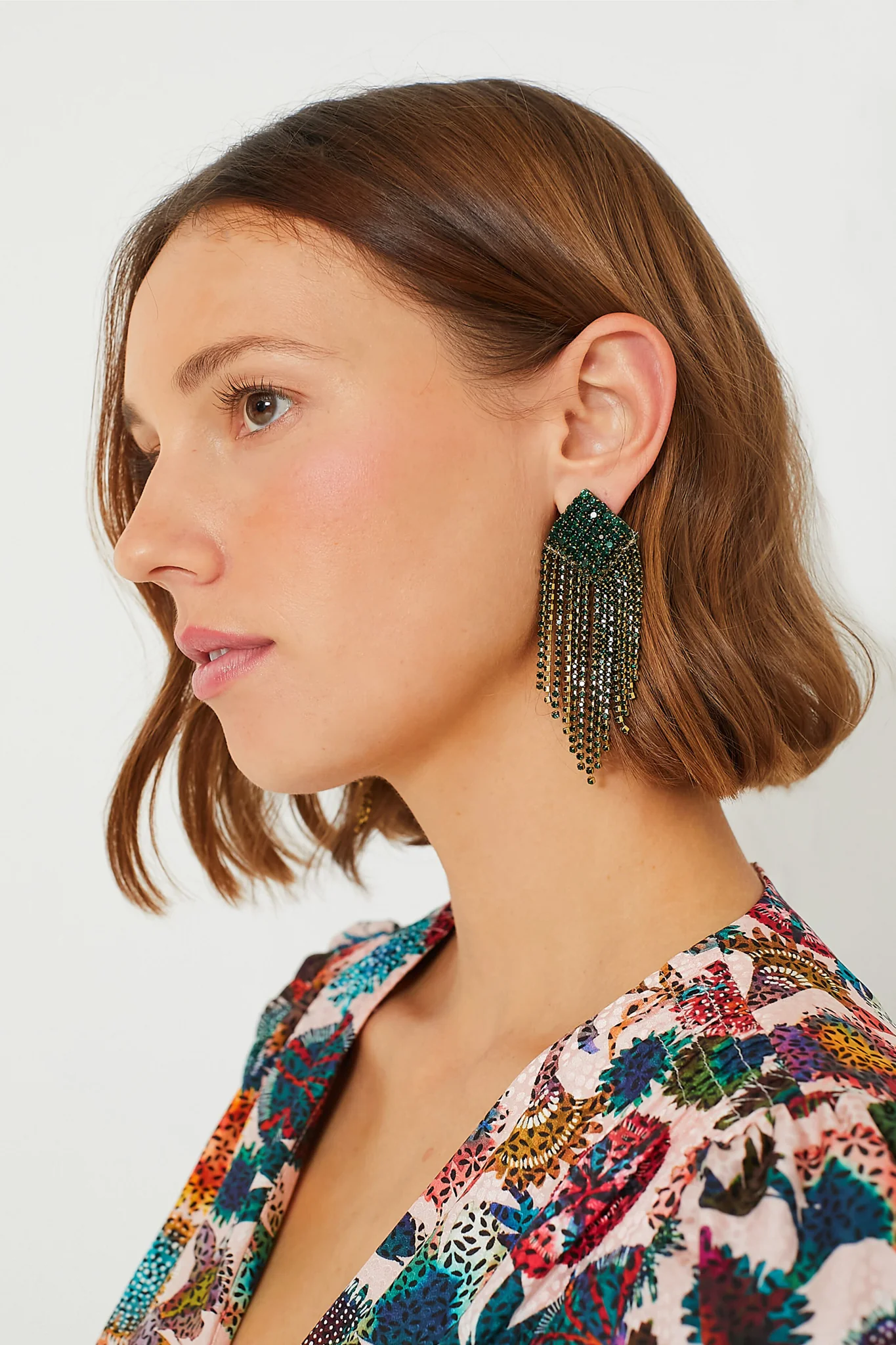 Emerald Niomi Earrings - Image 2