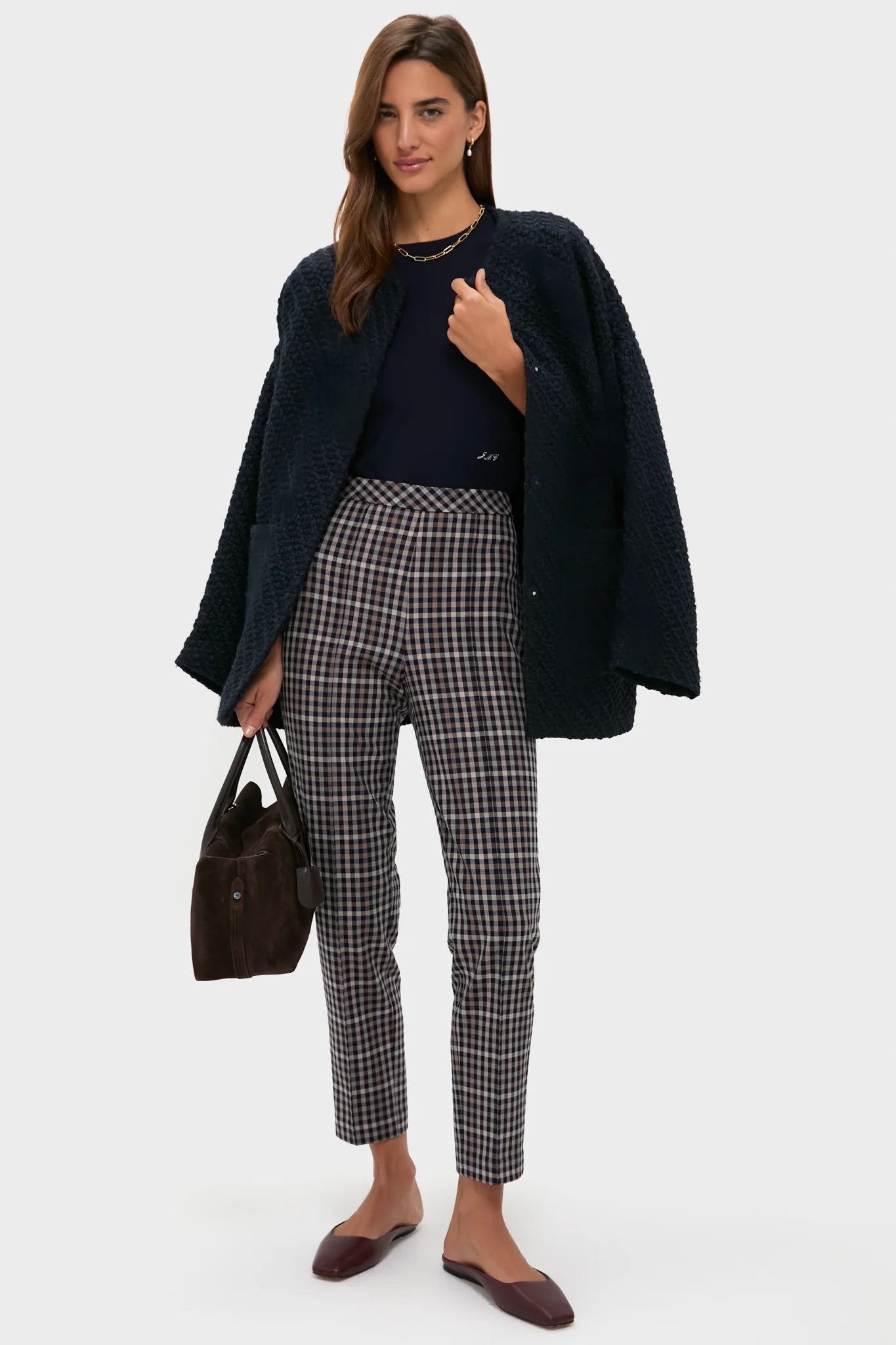 English Check Audrey Pants - Image 2