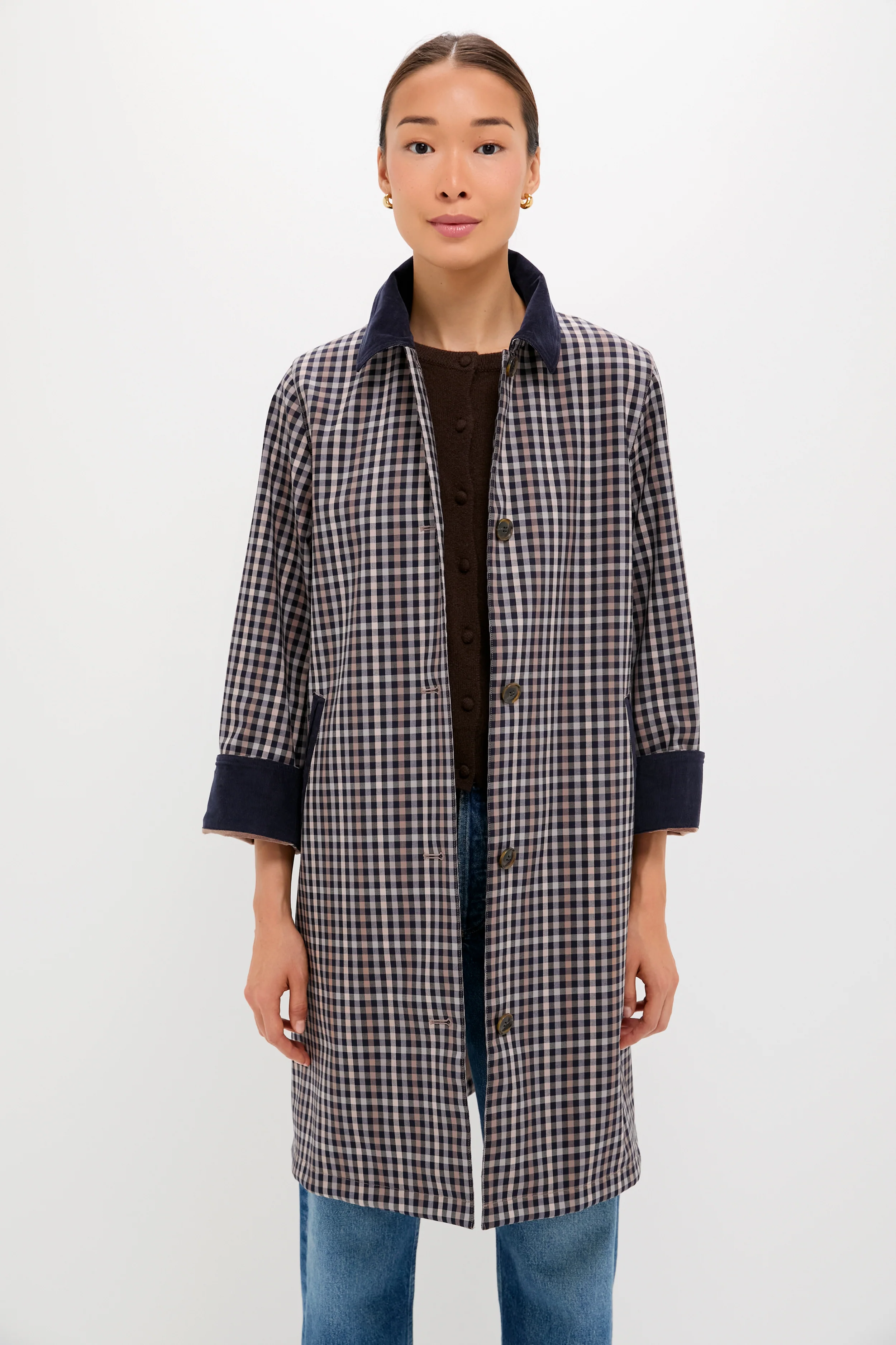 English Check London Raincoat - Image 2