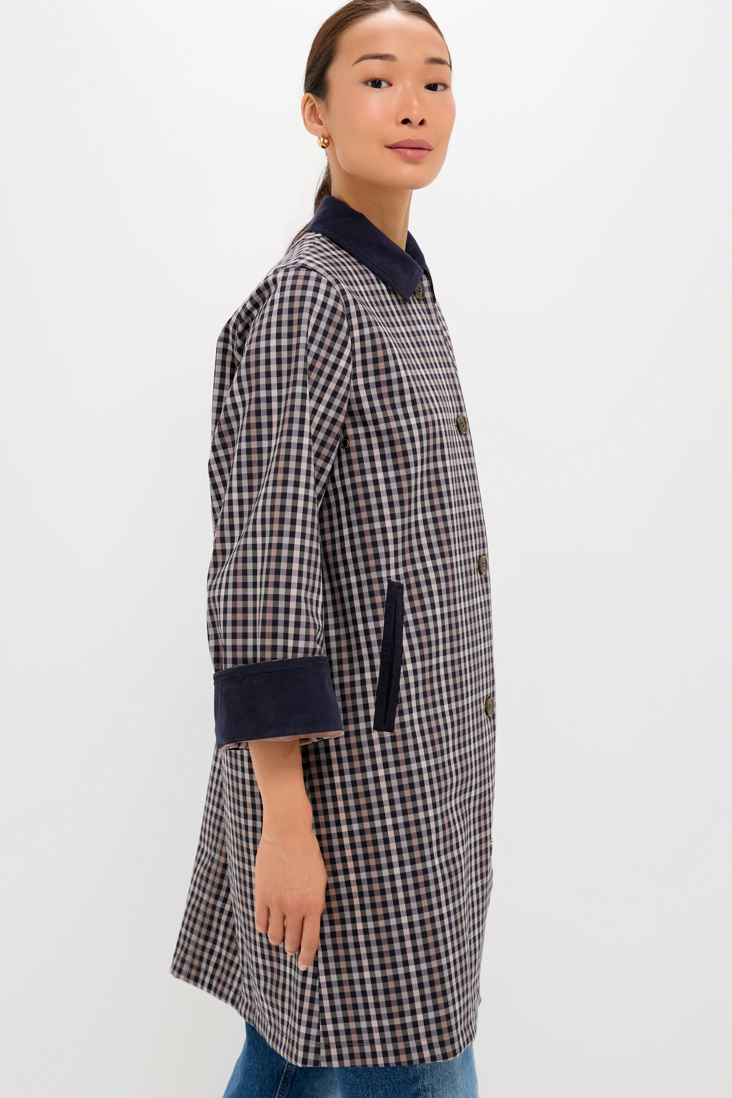 English Check London Raincoat - Image 3