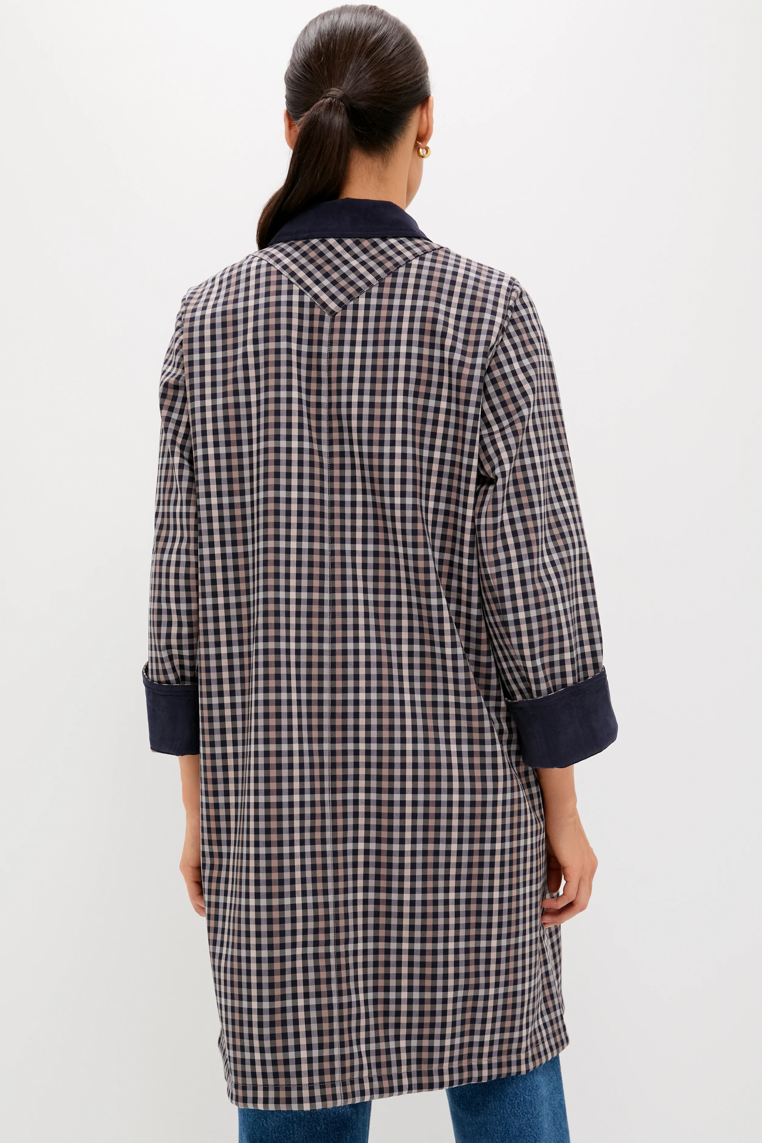 English Check London Raincoat - Image 4