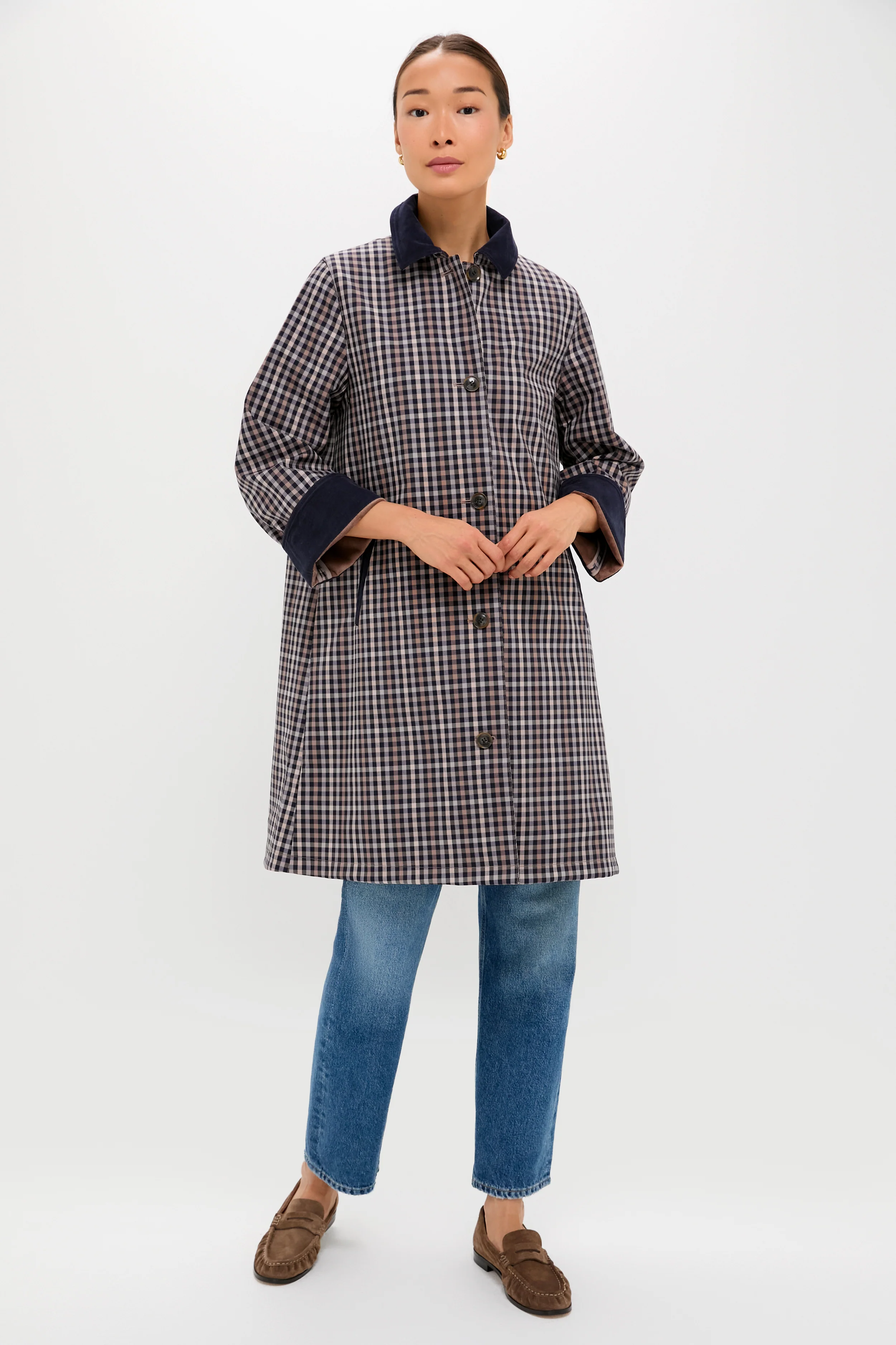 English Check London Raincoat - Image 7