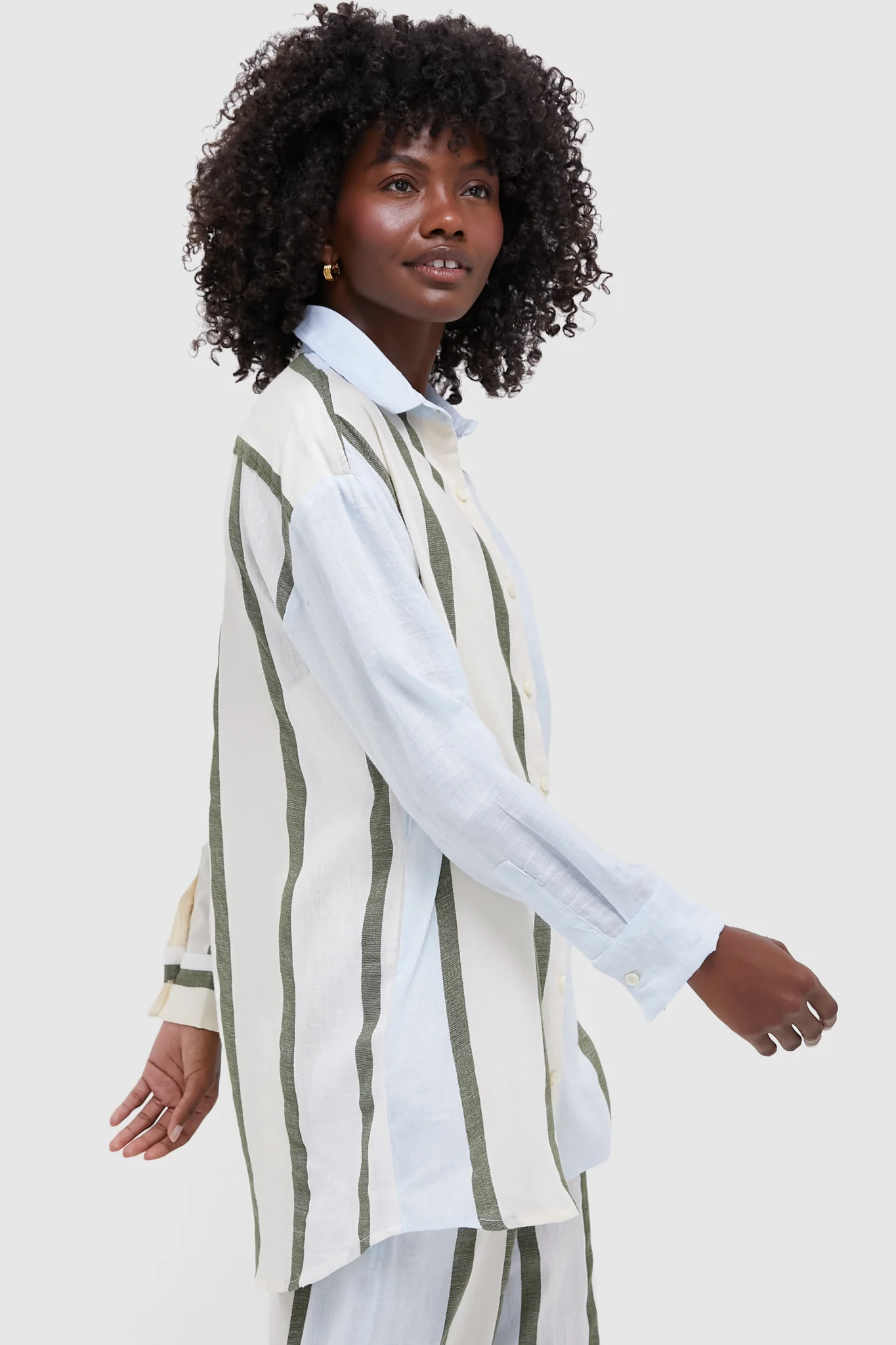 Entono Sage Mariam Shirt Dress - Image 4