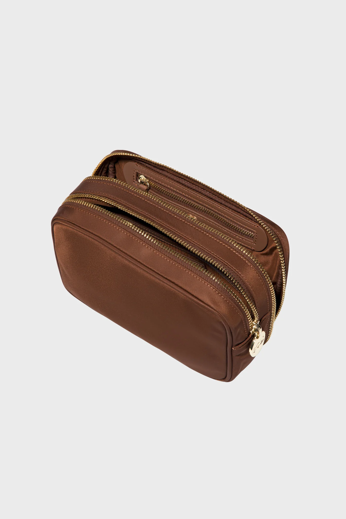 Espresso Double Zip Pouch - Image 4