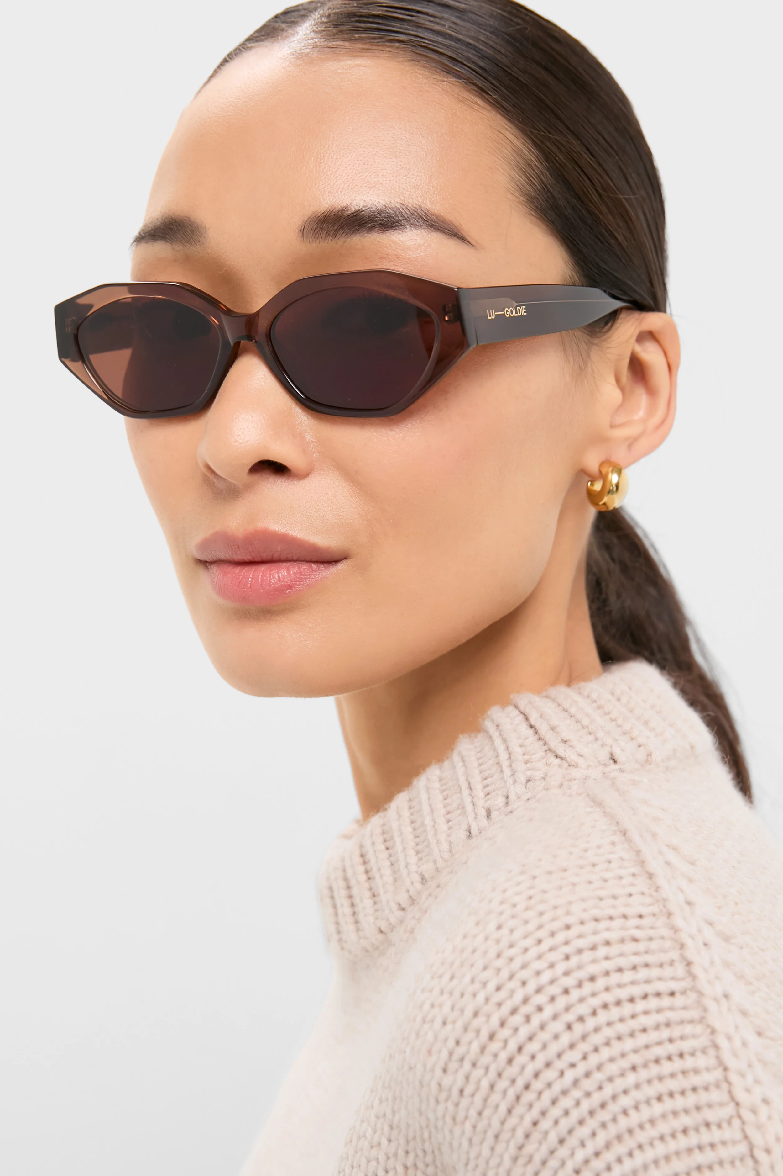 Espresso Eliana Sunglasses - Image 2