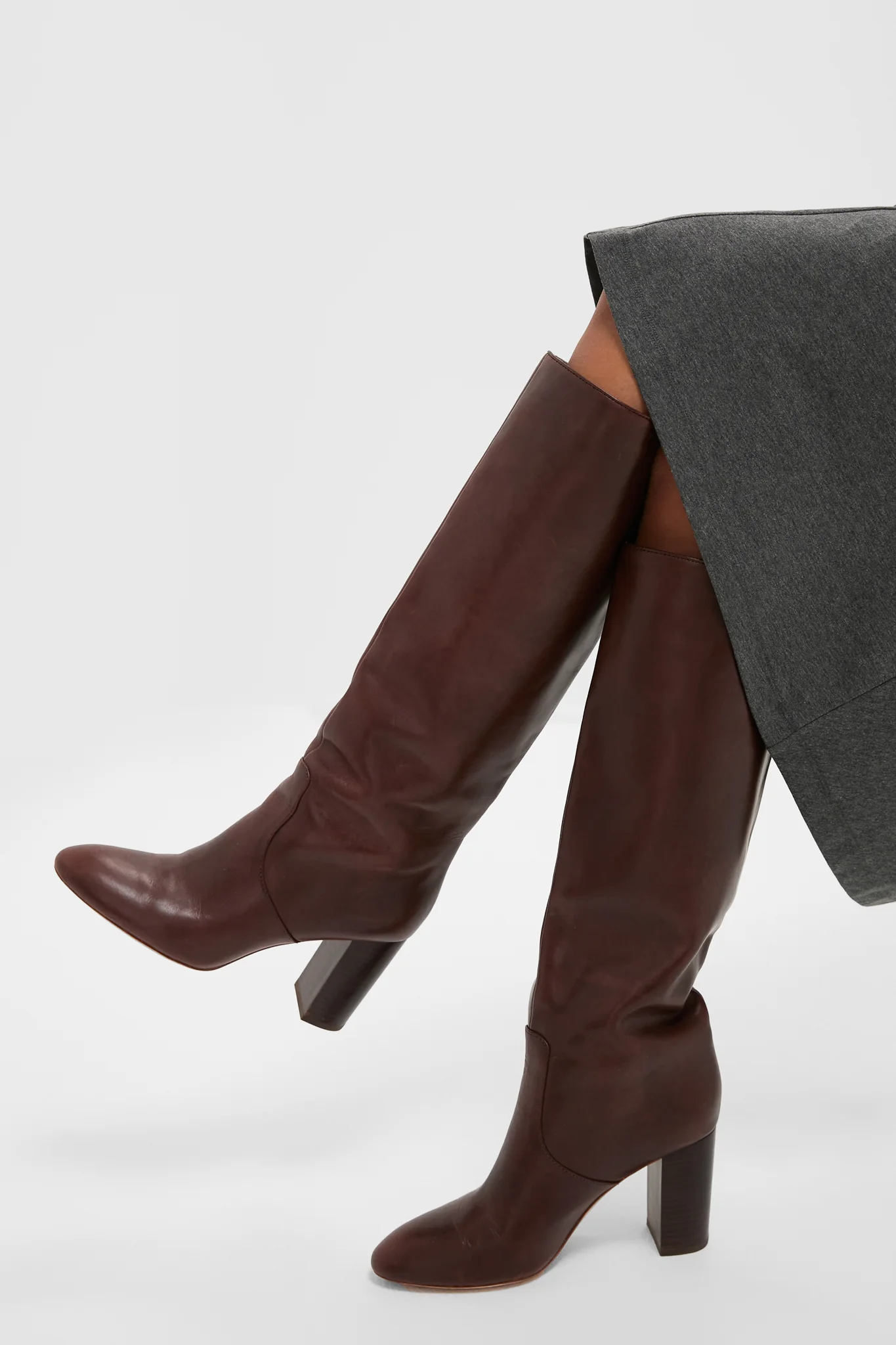 Espresso Goldy Tall Boots - Image 2