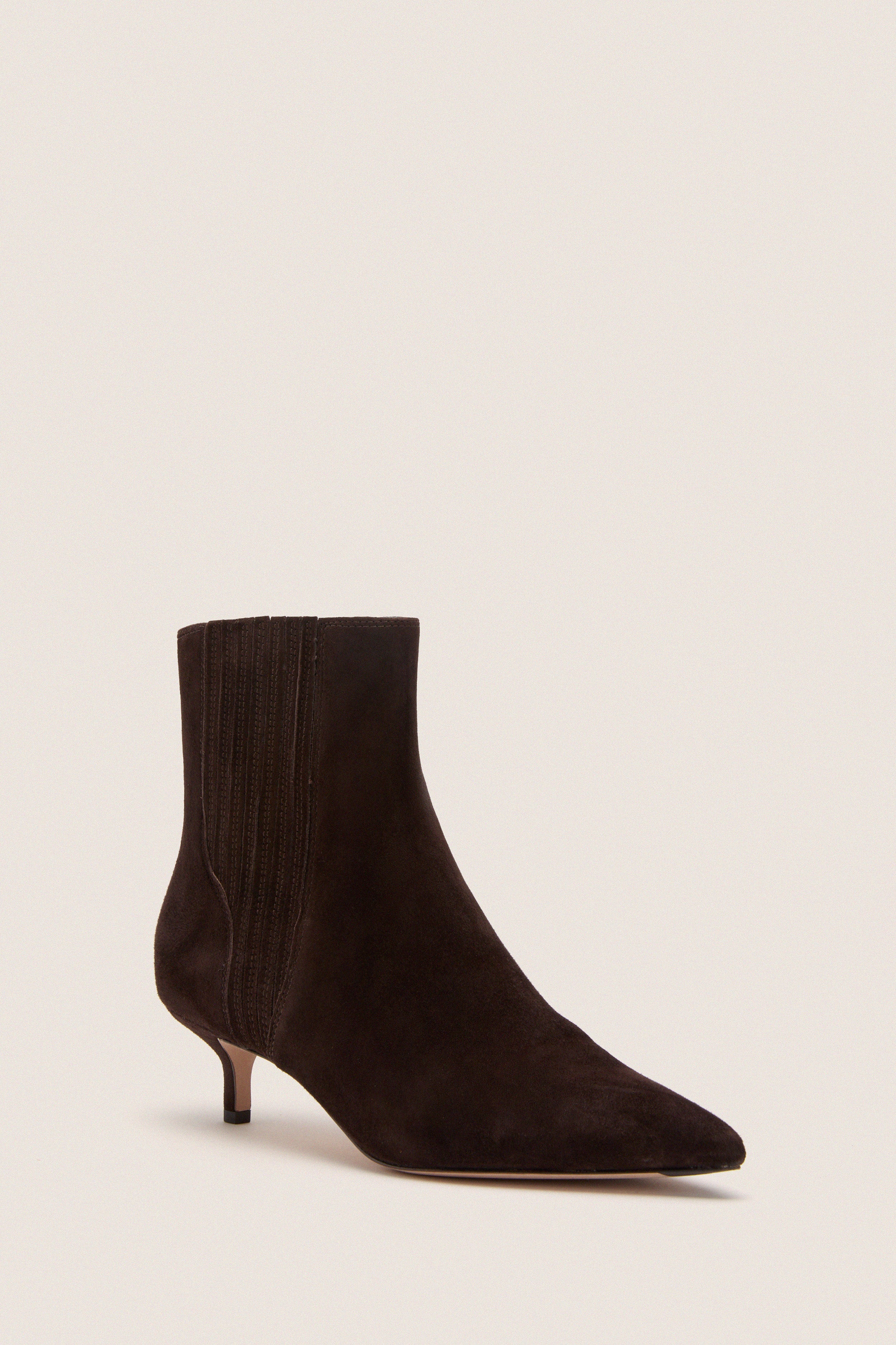 Espresso Lisa 45 Suede Boots