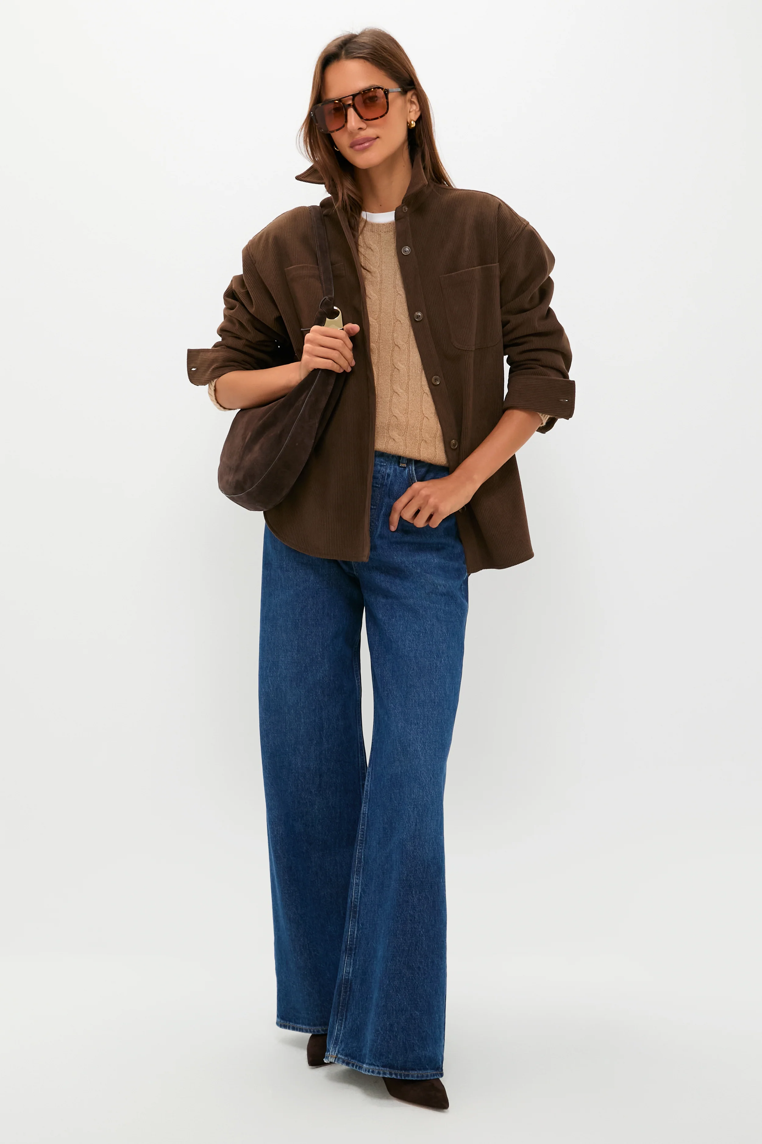 Espresso Lisa 45 Suede Boots - Image 3