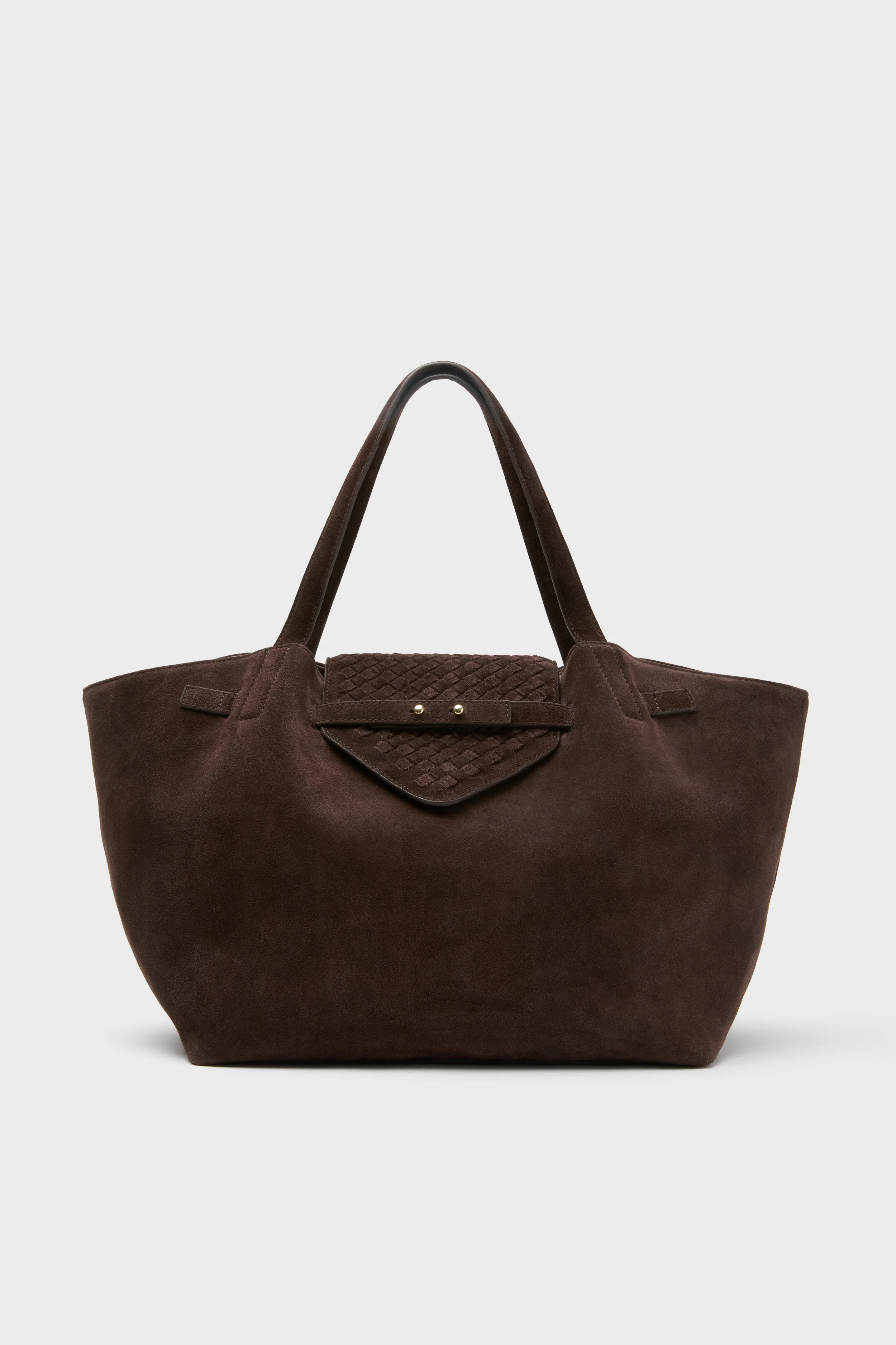 Espresso Suede Blaine Tote