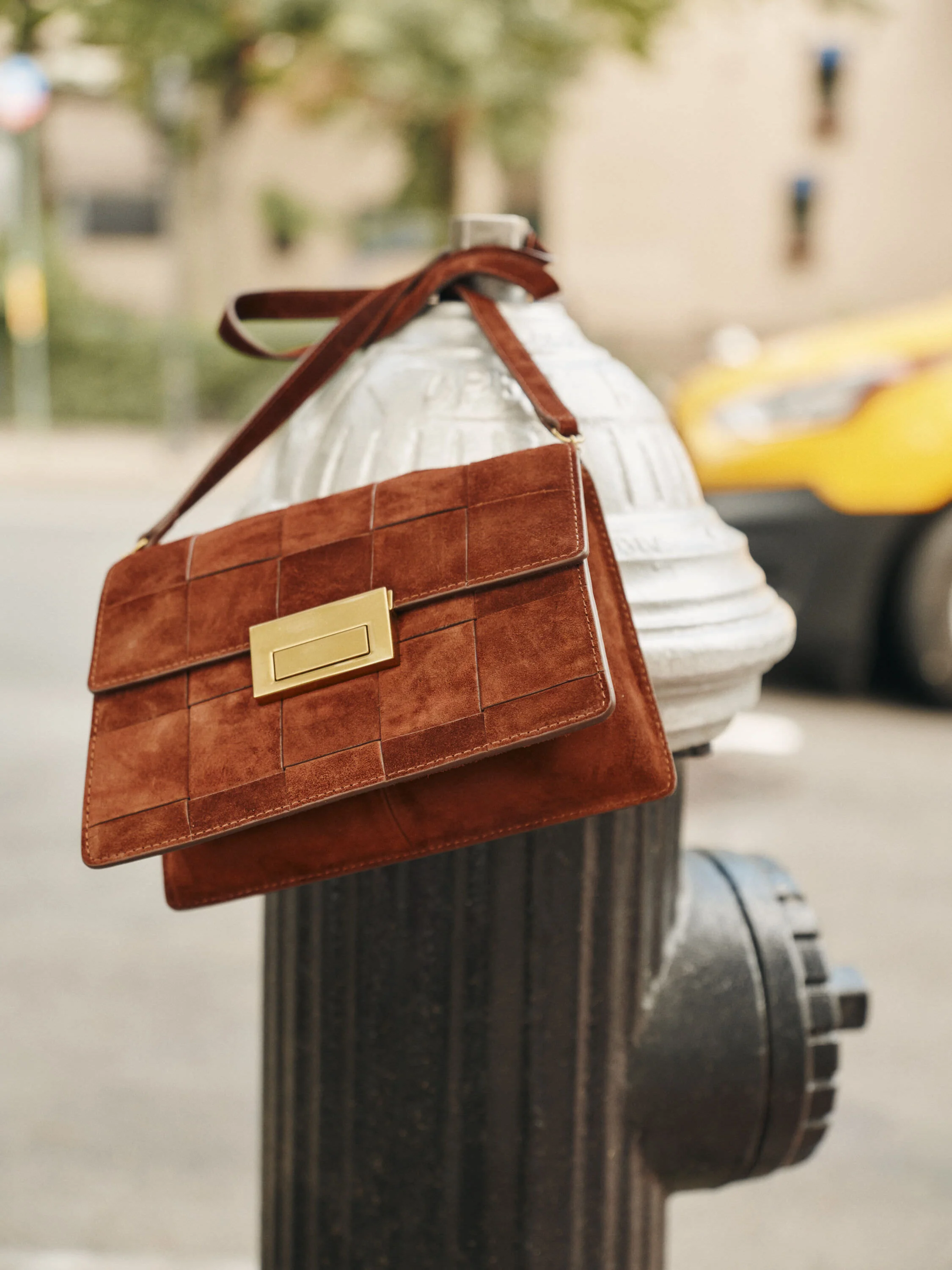 Espresso Suede Delphine Crossbody - Image 4