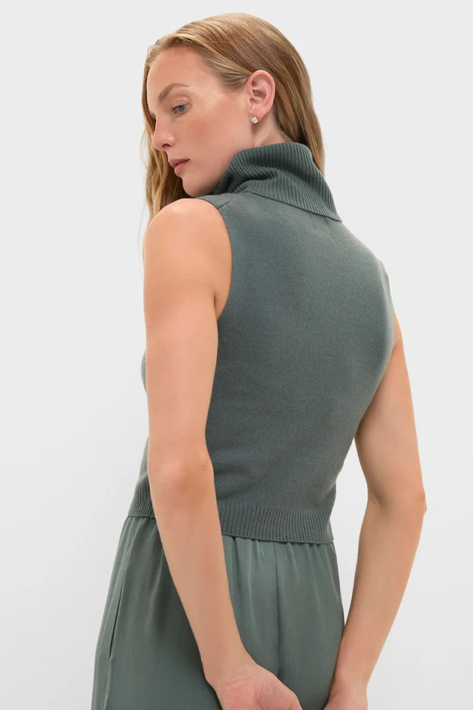 Eucalyptus Zoe Sleeveless Turtleneck - Image 4