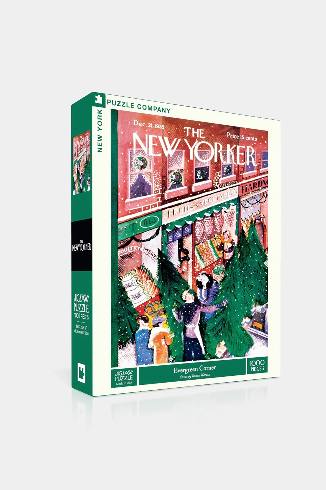 Evergreen Corner Jigsaw Puzzle - Image 2