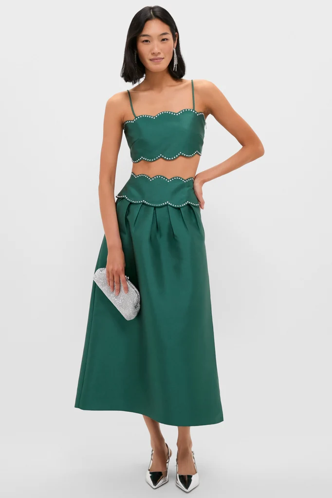 Evergreen Tashi Two Piece Maxi Dress - Image 2