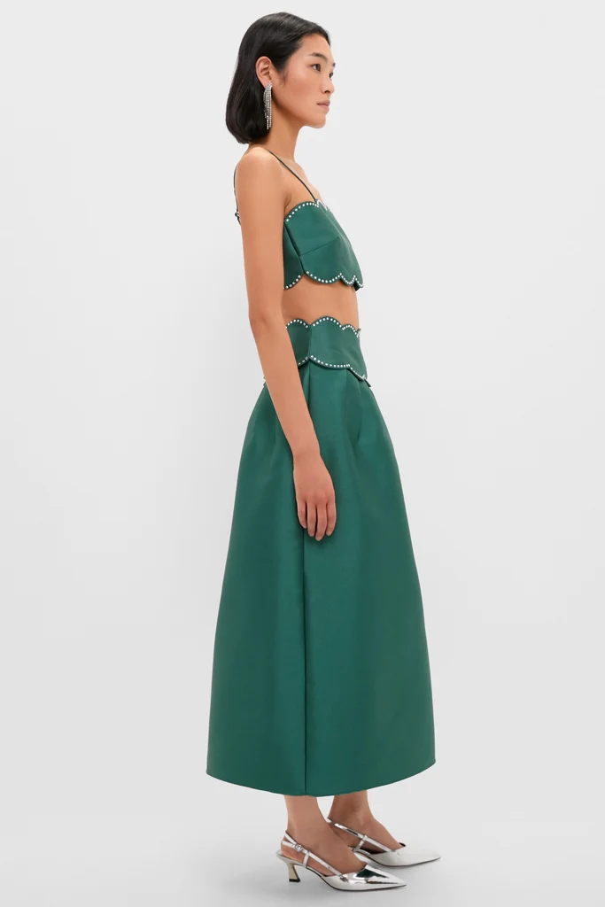 Evergreen Tashi Two Piece Maxi Dress - Image 3