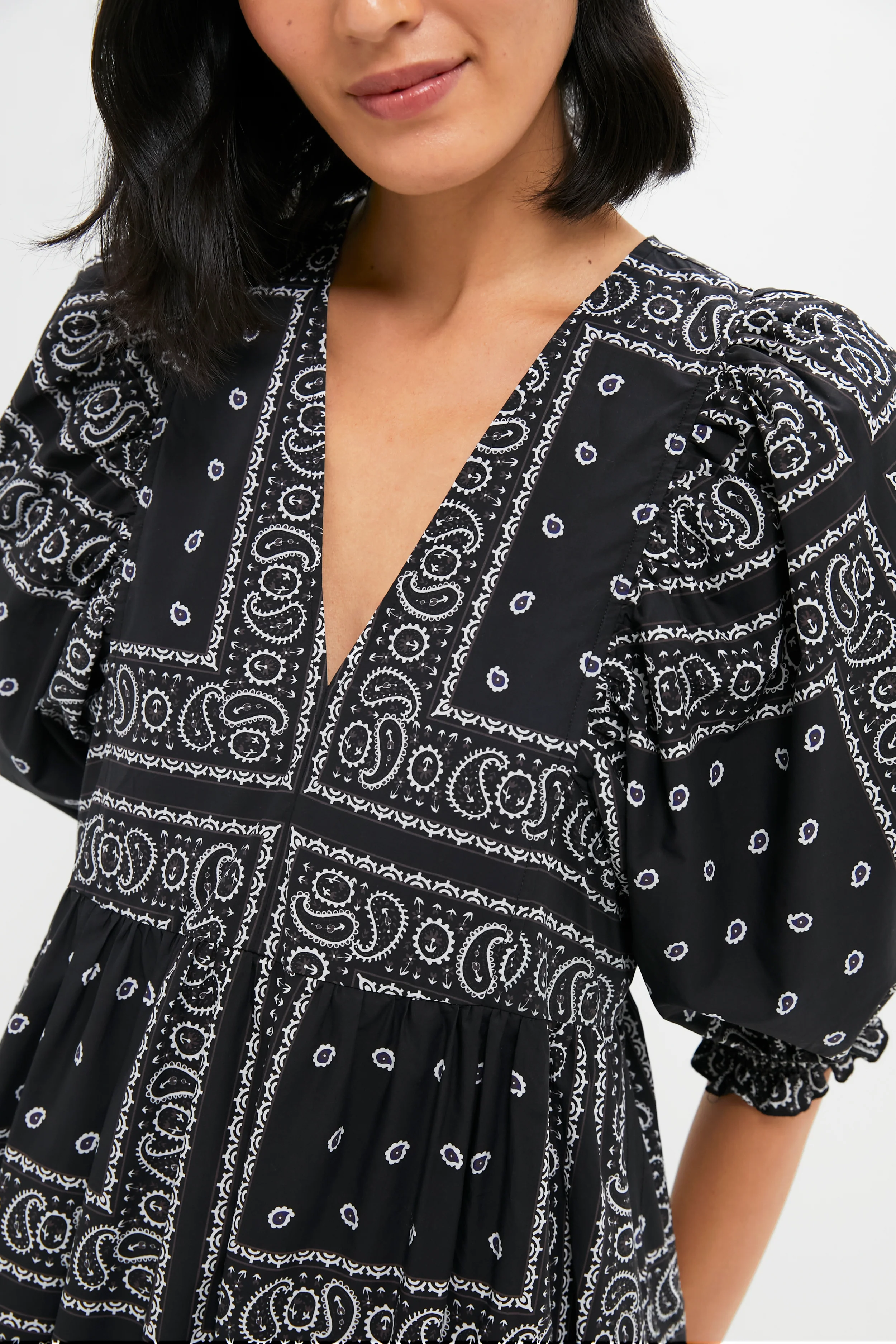 Exclusive Aces Wild Black Palmer Dress - Image 6