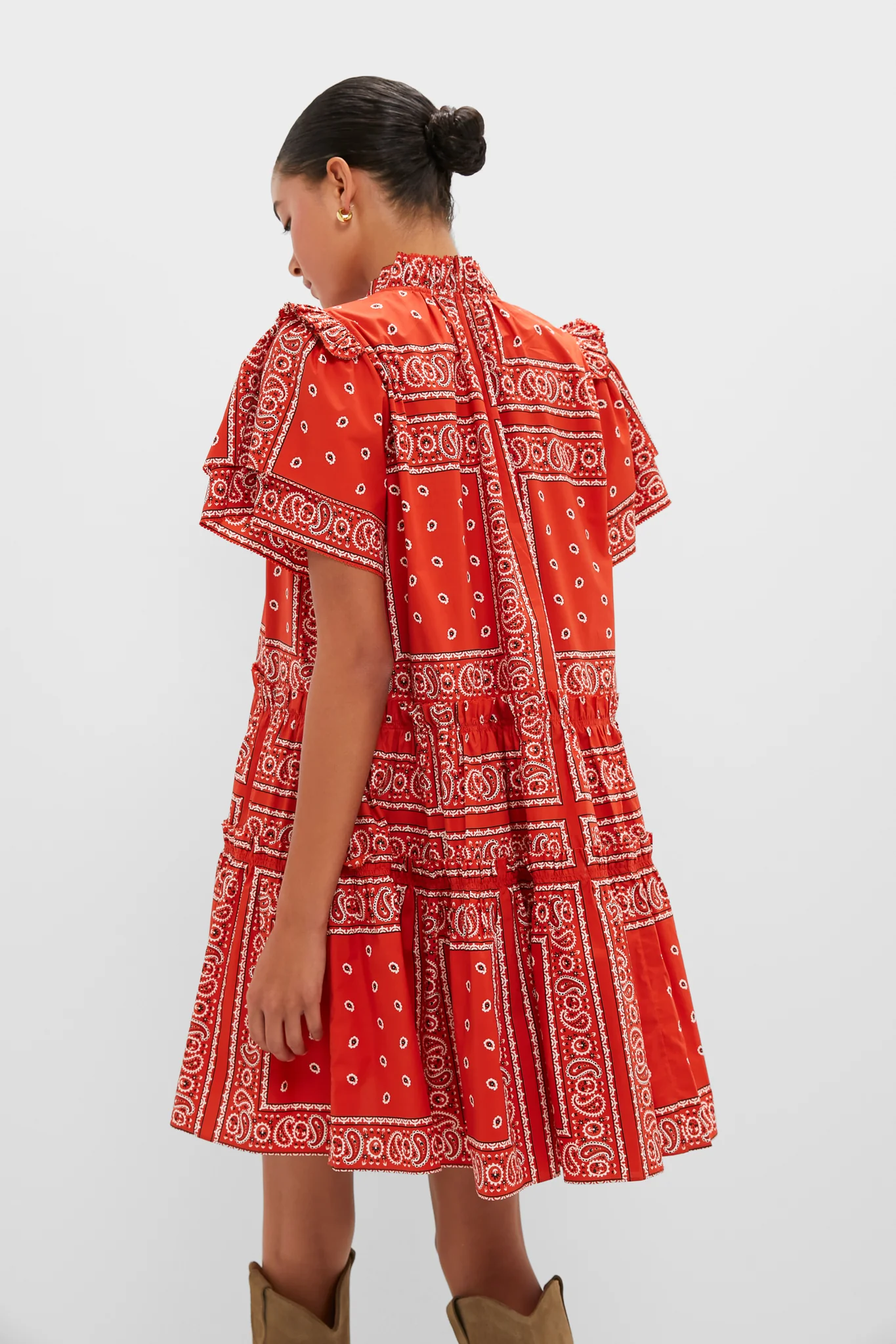 Exclusive Aces Wild Red Merritt Dress - Image 4
