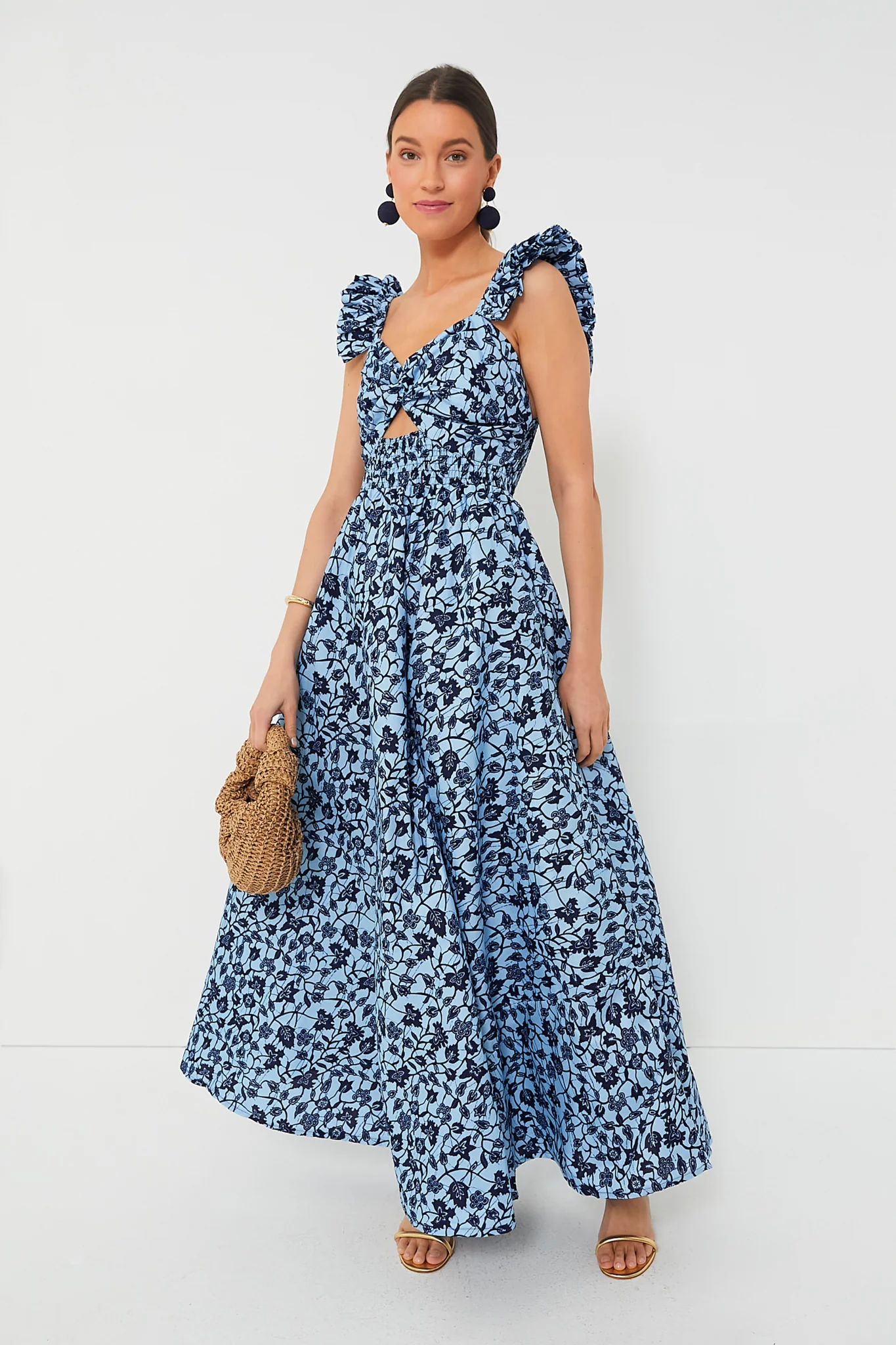Exclusive Blue Ibukun Dress - Image 2