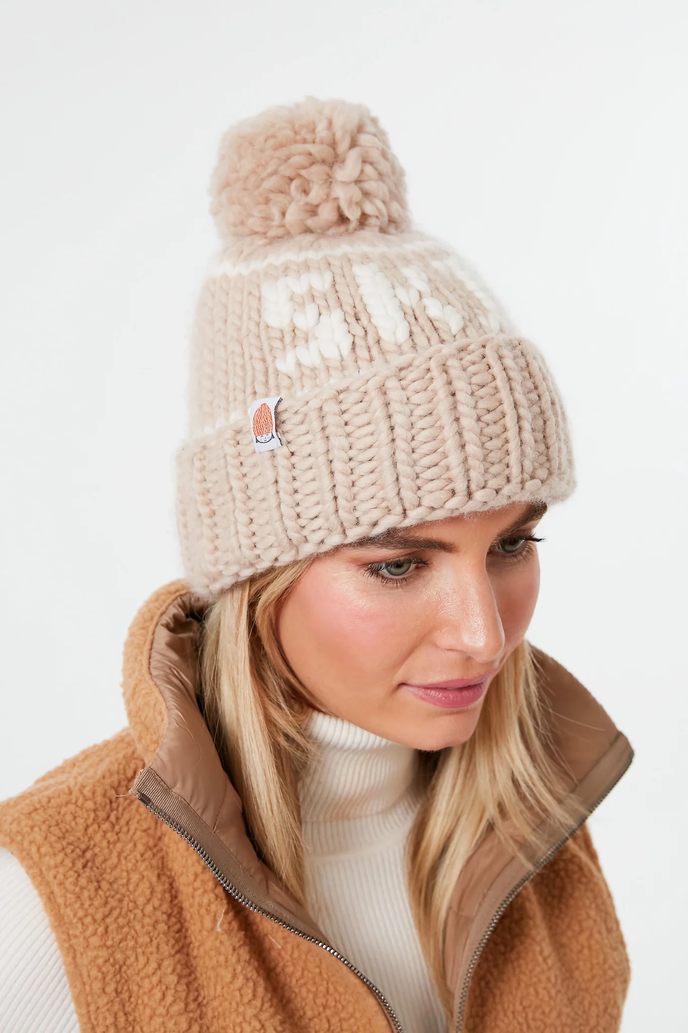 Exclusive Camel Ski Beanie - Image 2