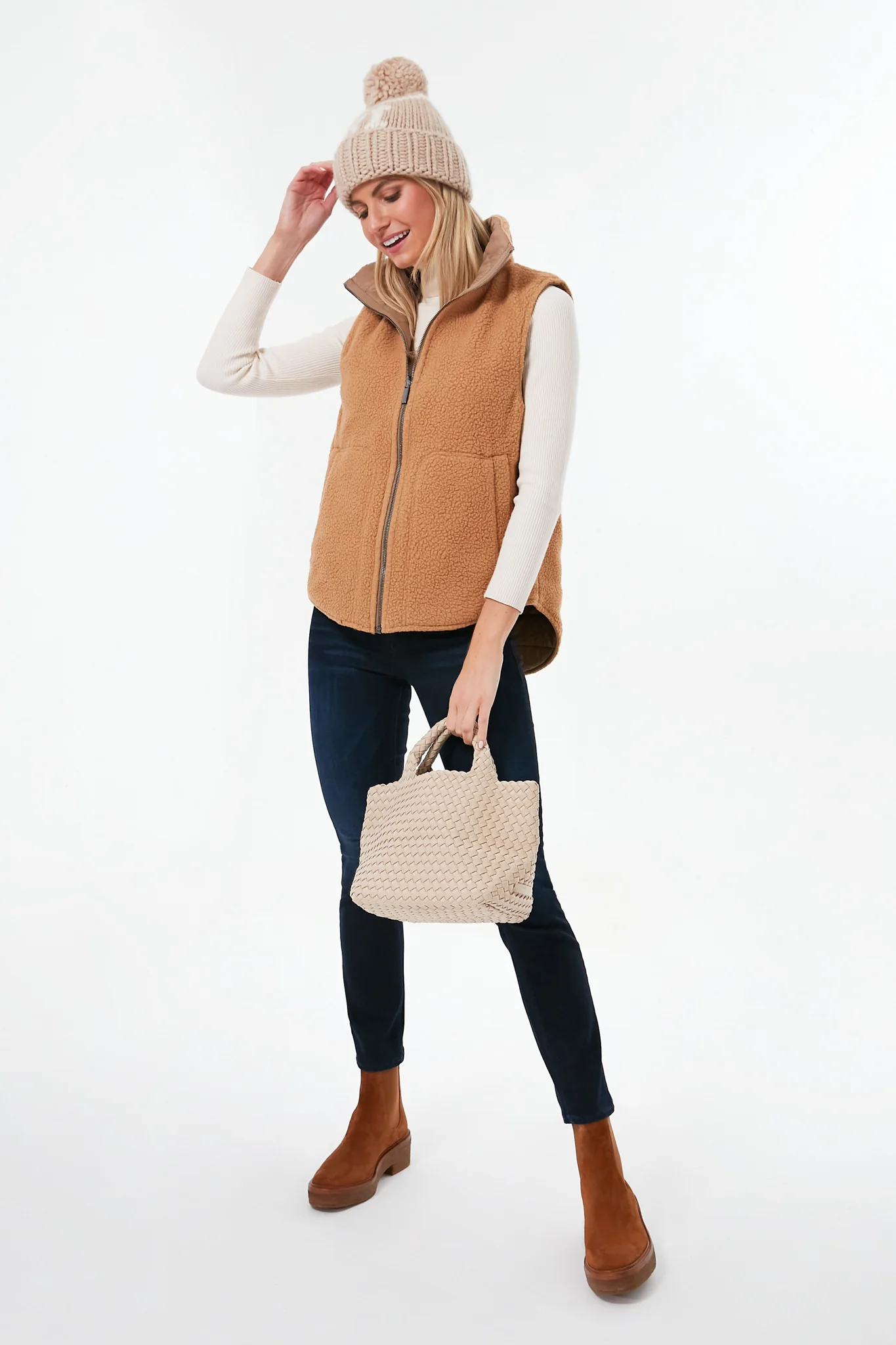 Exclusive Camel Ski Beanie - Image 3