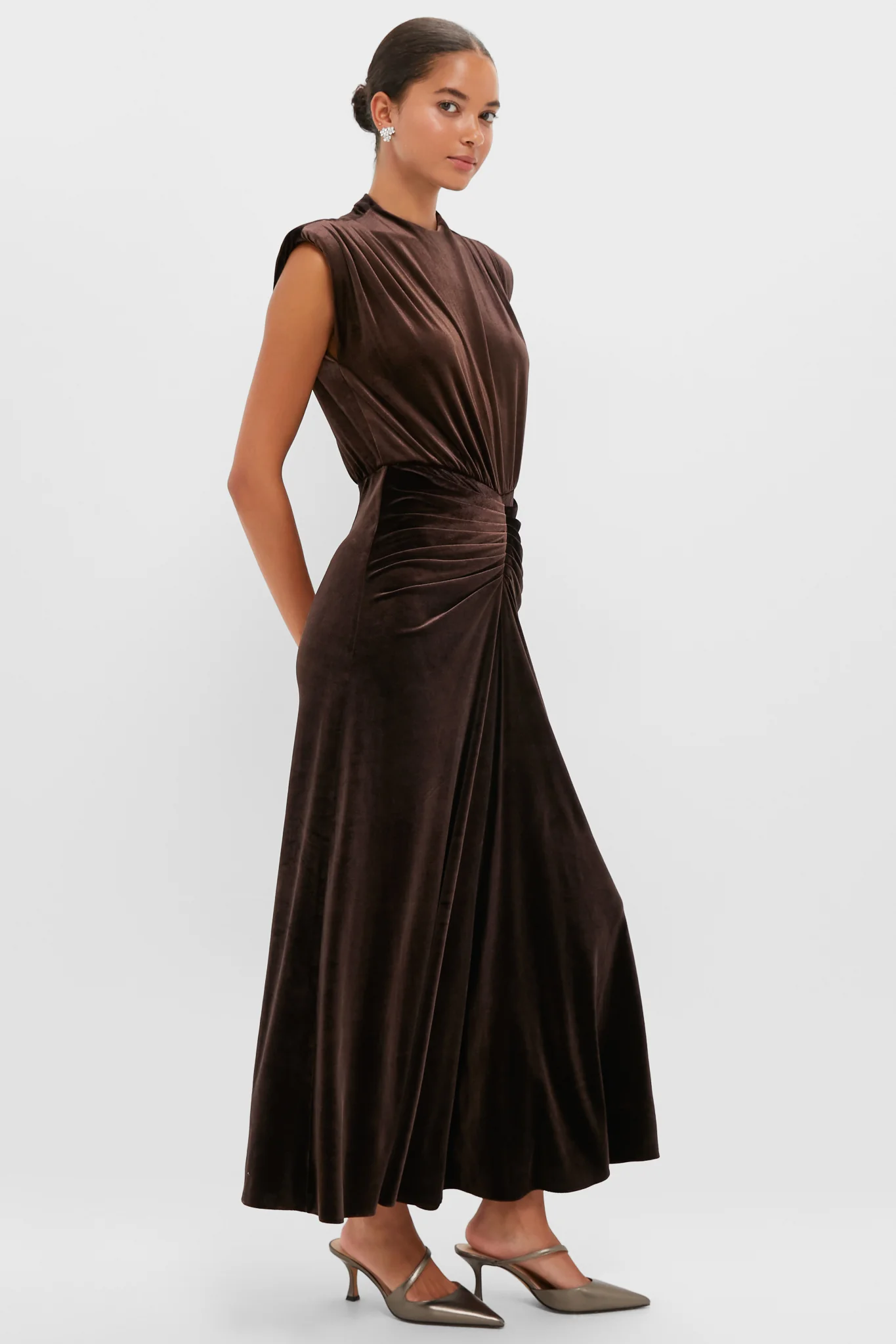 Exclusive Chocolate Al Dress - Image 3