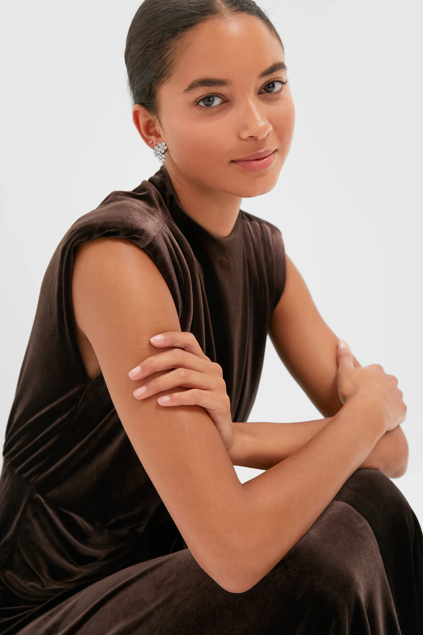 Exclusive Chocolate Al Dress - Image 6