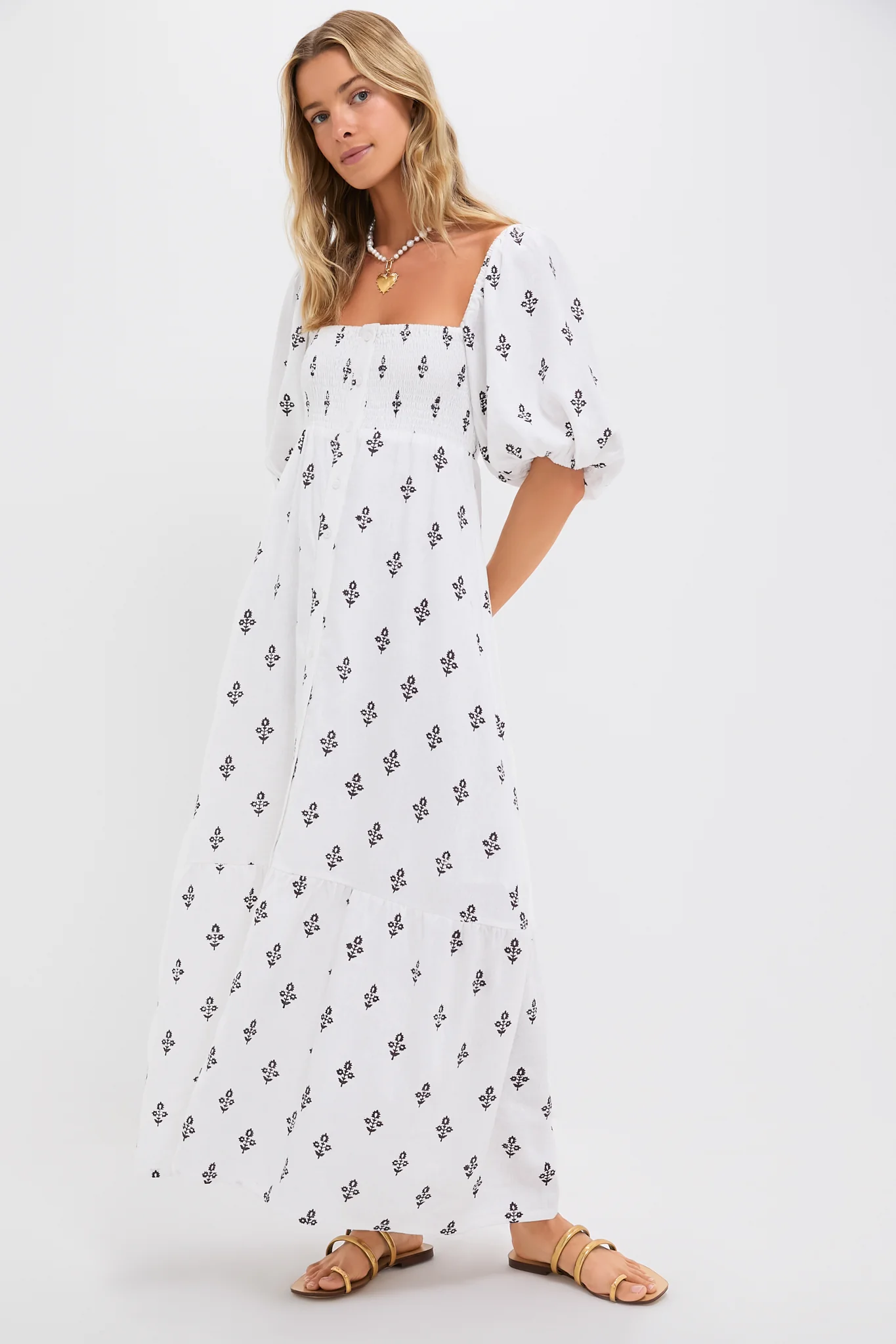 Exclusive Daughters Blackberry Wine Santiago 3 Maxi Dress - Image 6