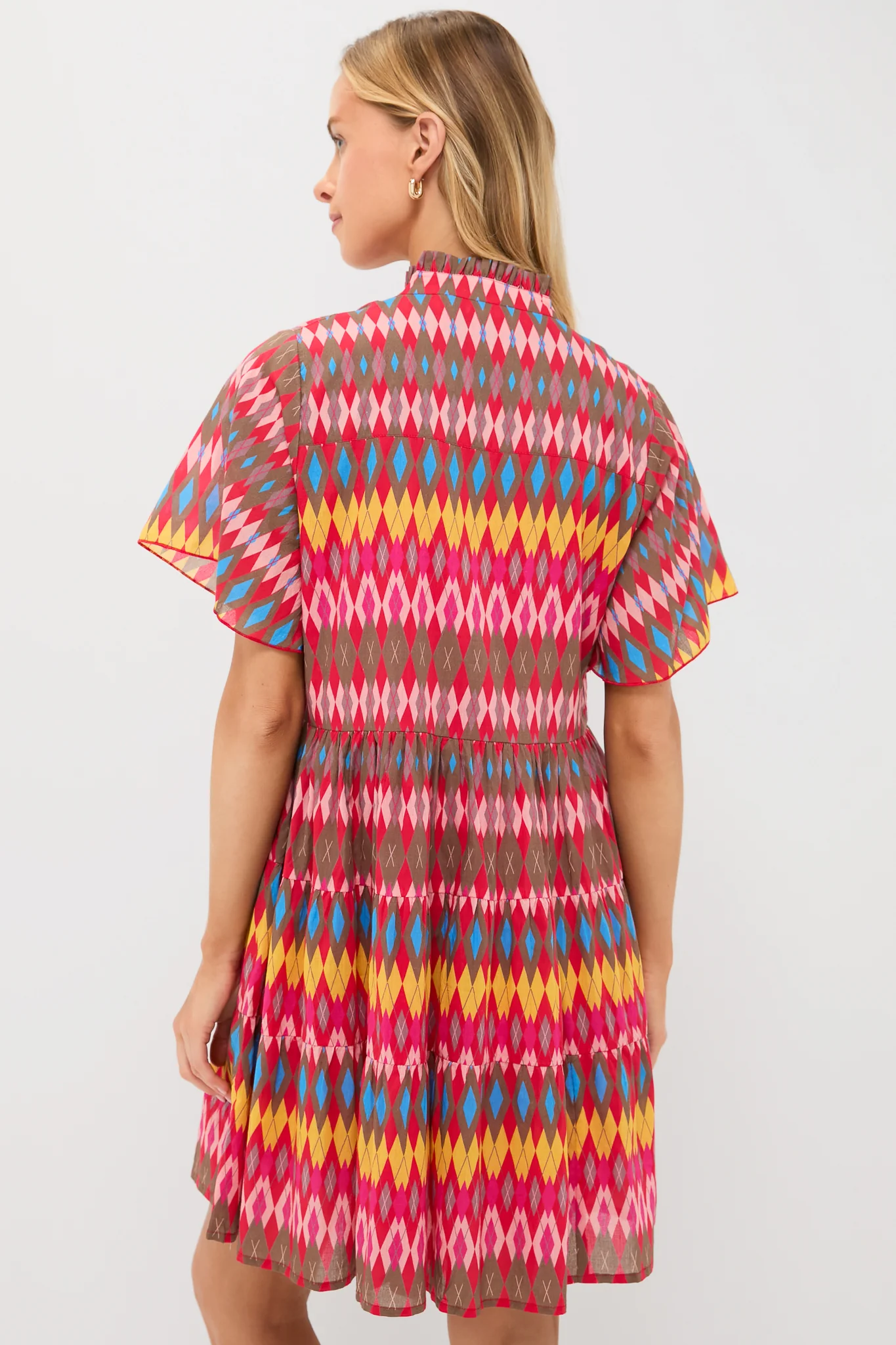 Exclusive Geraldine Red Vibeka Dress - Image 4