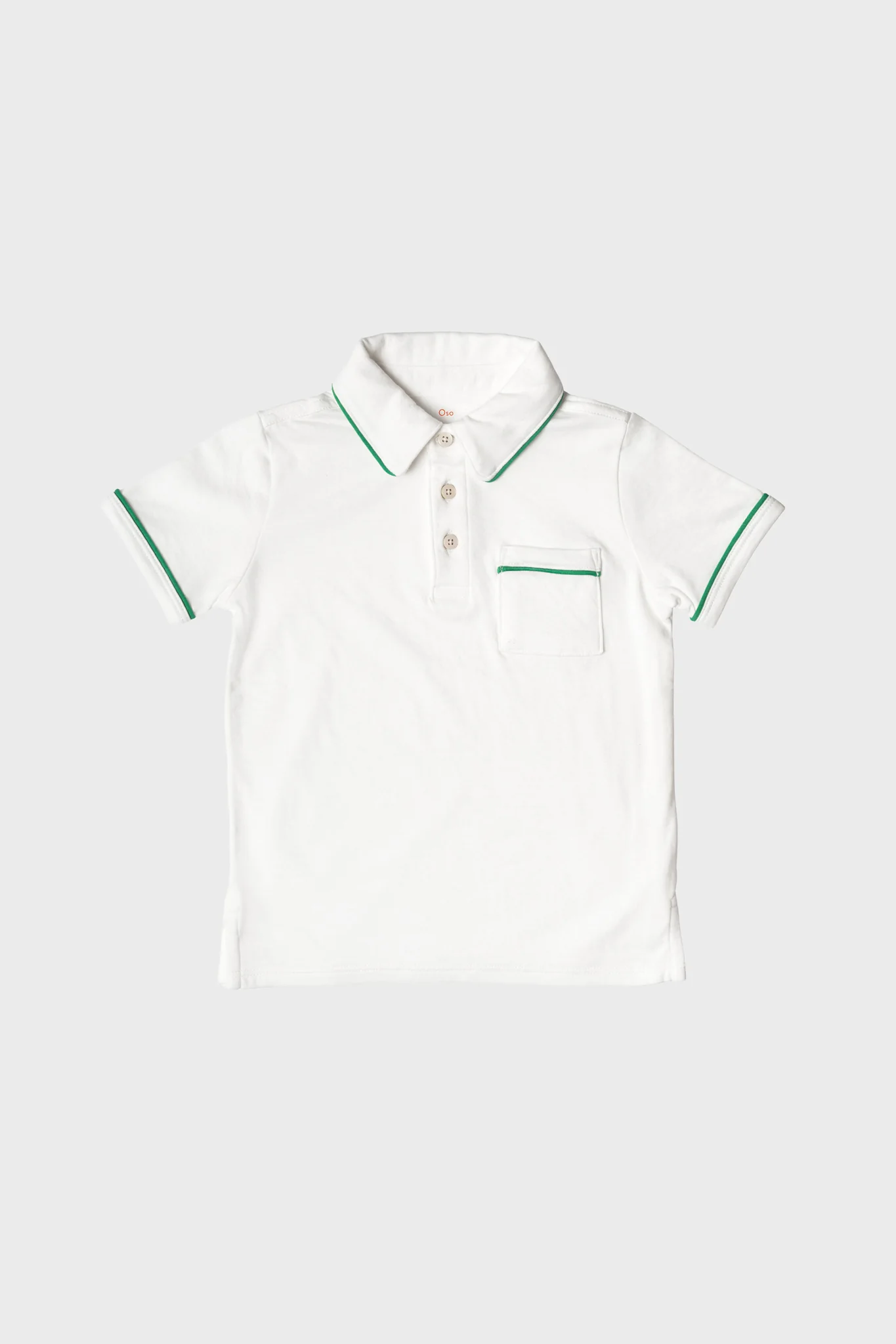 Exclusive Green Piping White Marco Polo - Image 7