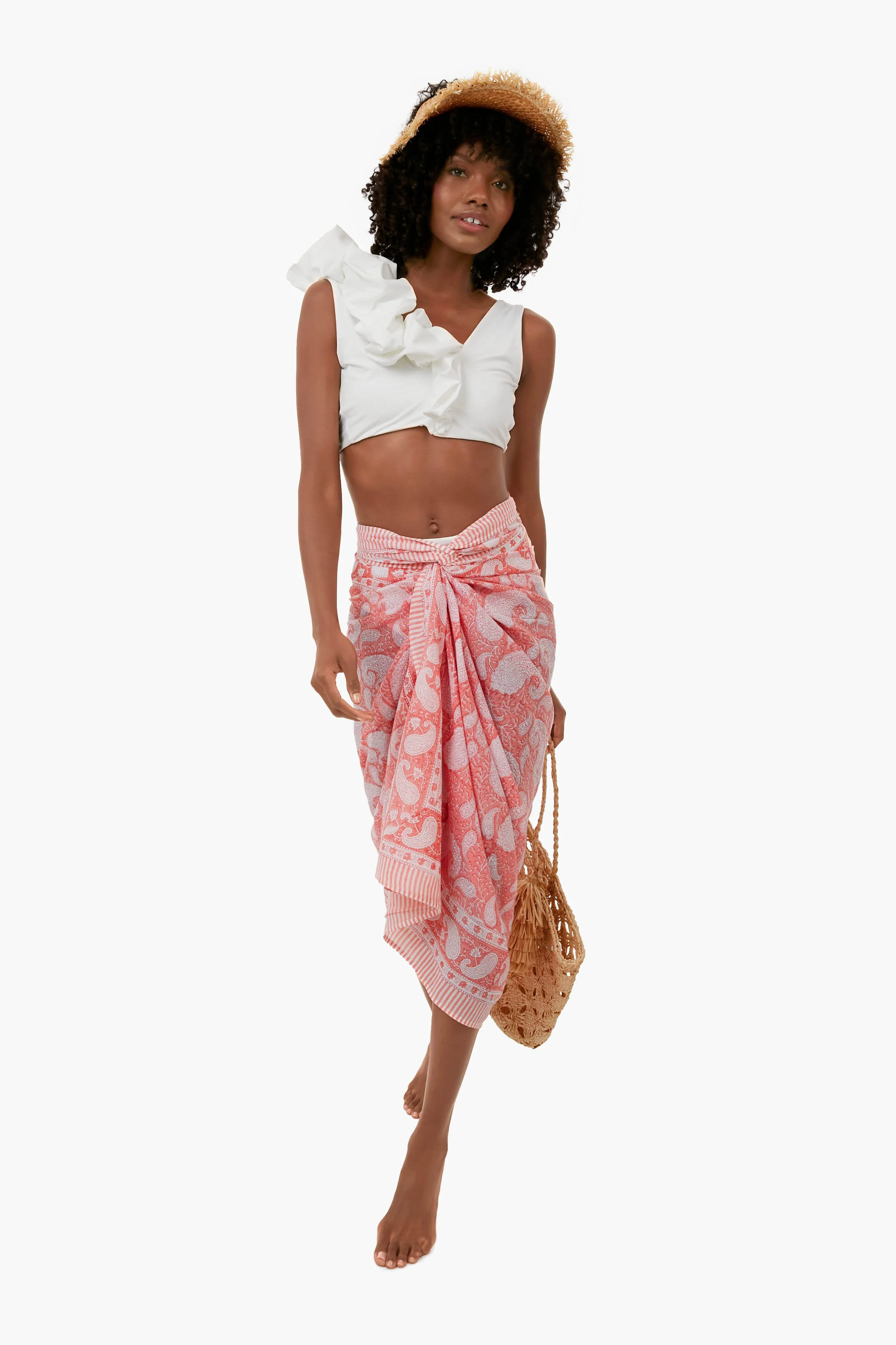 Exclusive Pink Sunset Sarong - Image 2