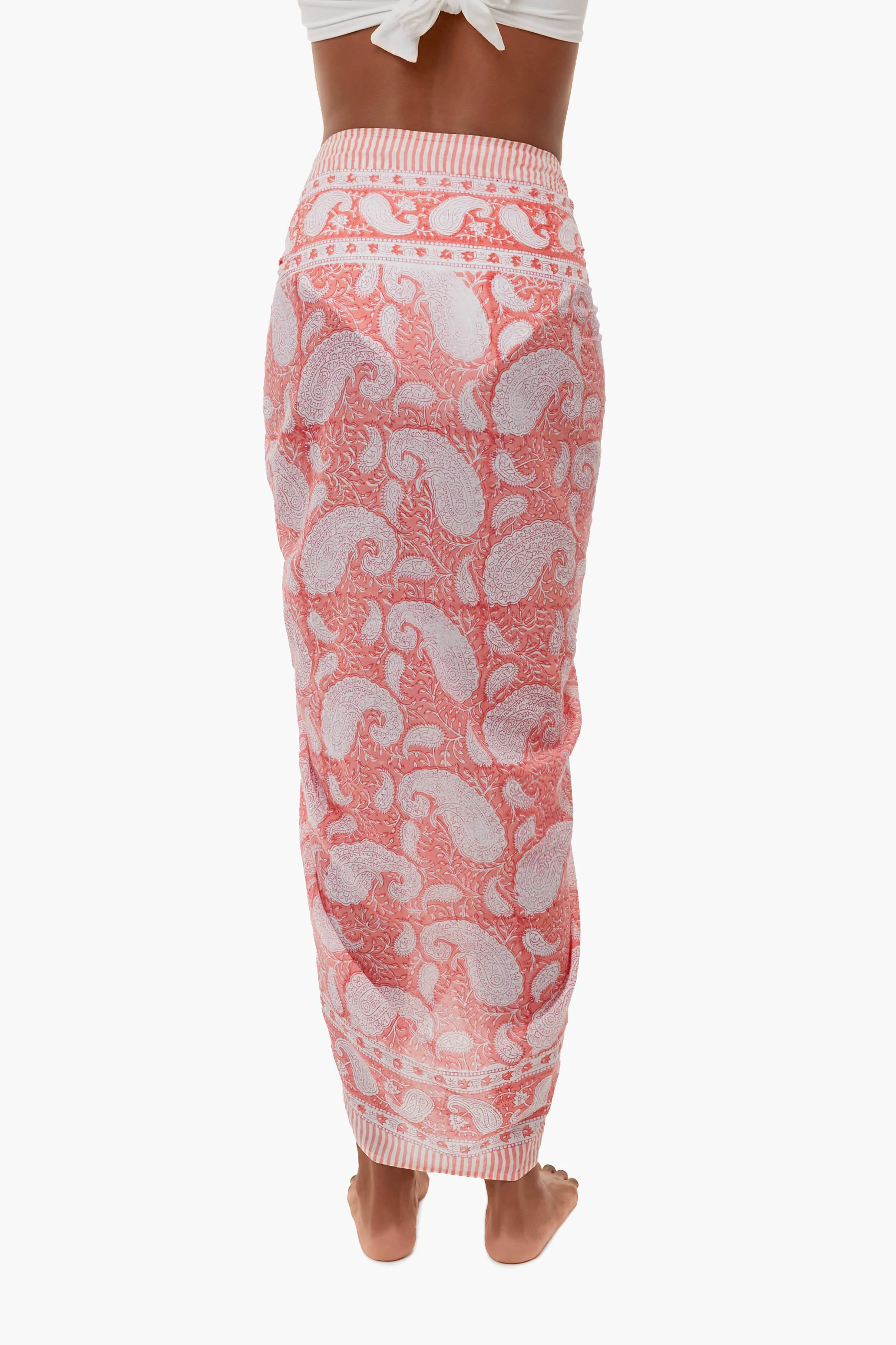 Exclusive Pink Sunset Sarong - Image 4