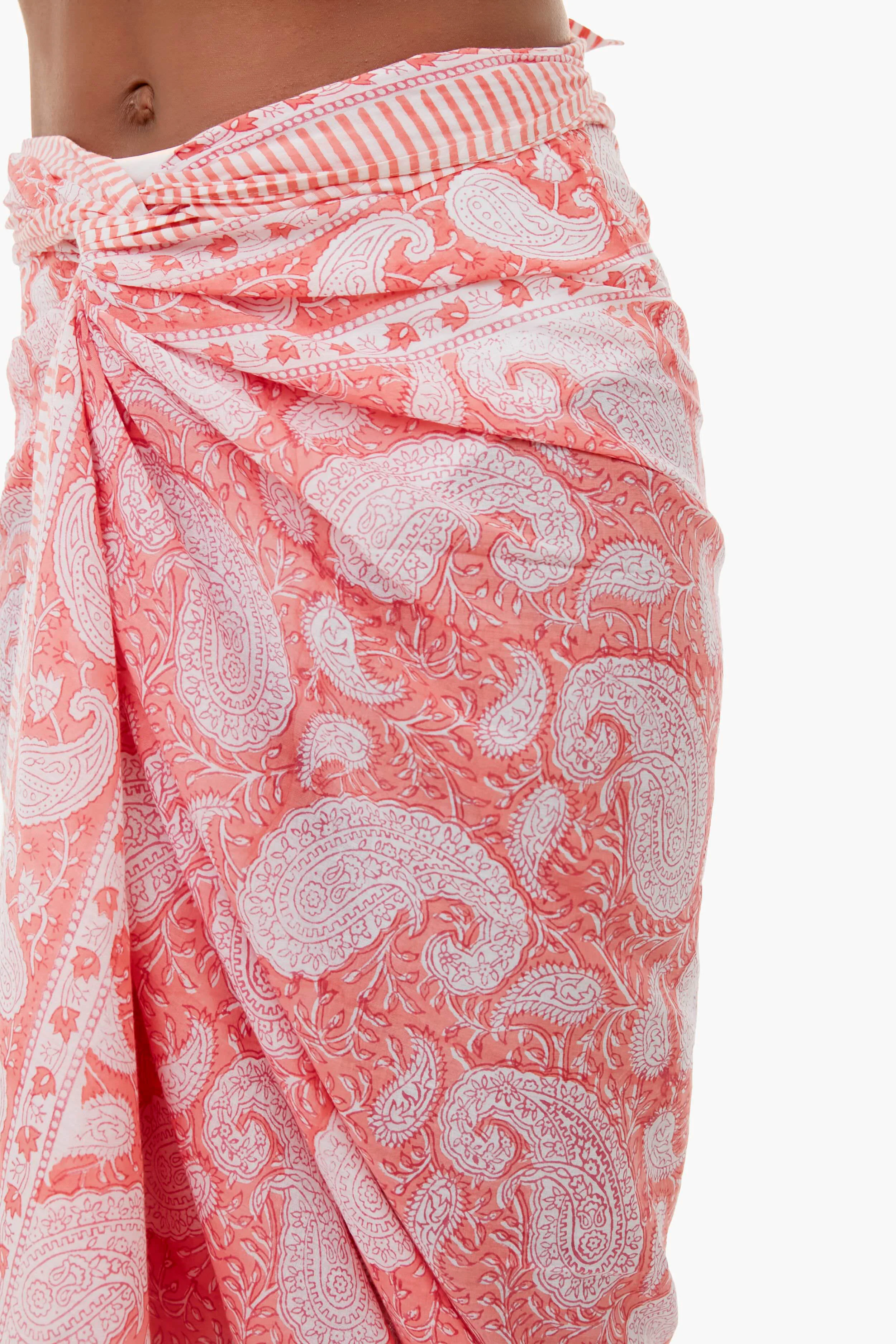 Exclusive Pink Sunset Sarong - Image 5