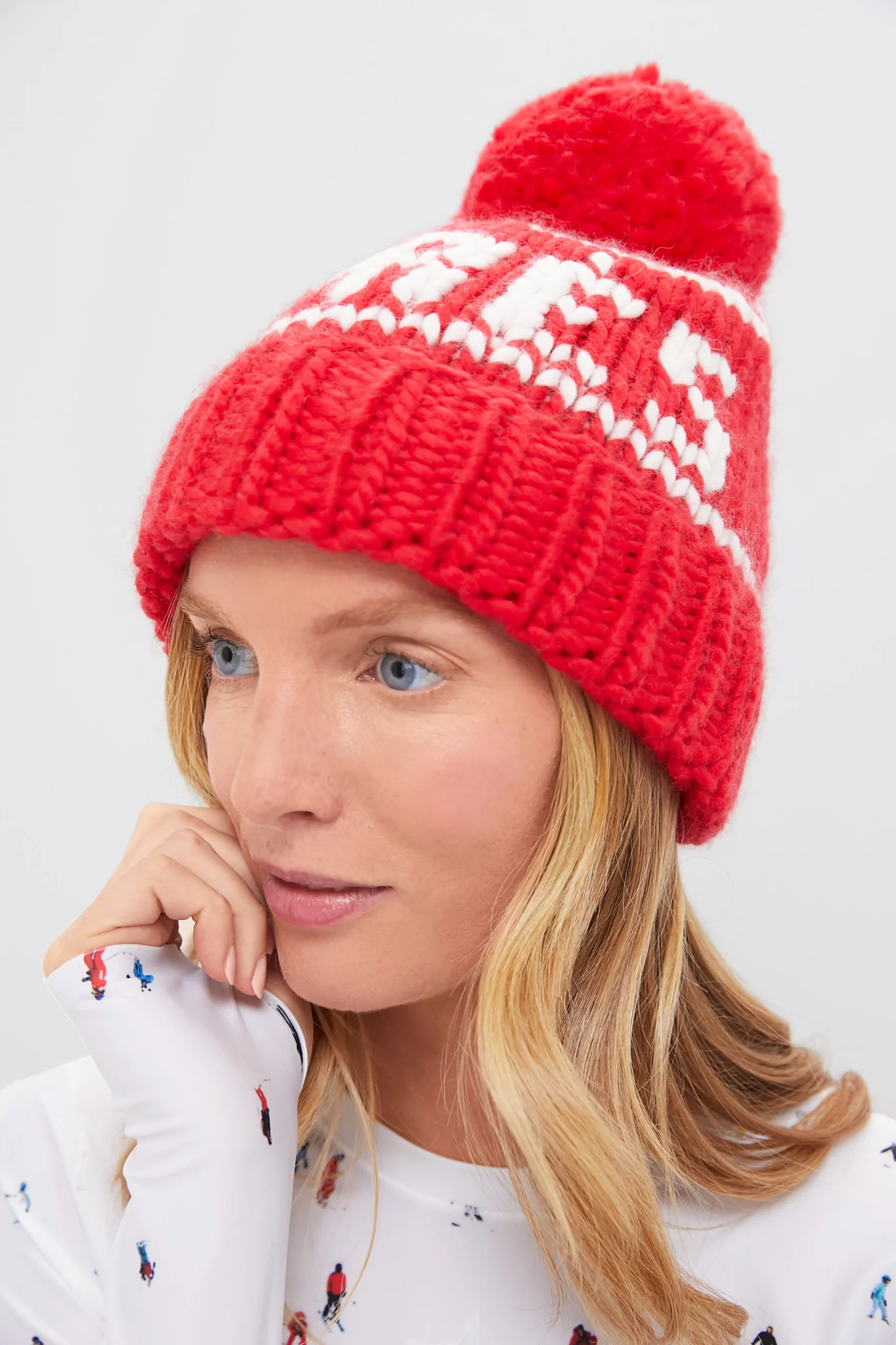 Exclusive Red Hot Apres Beanie - Image 2