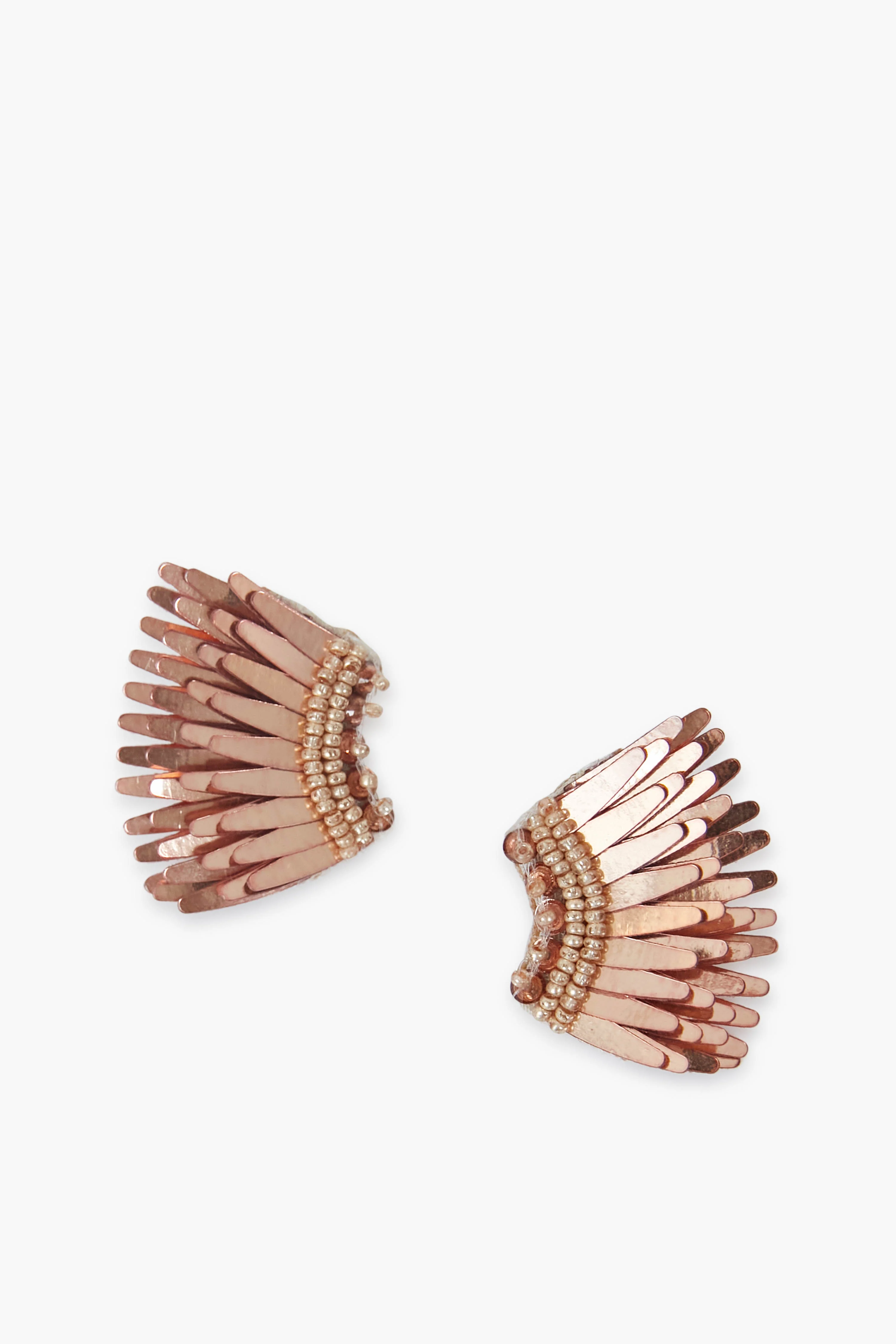 Exclusive Rose Gold Micro Madeline Earrings