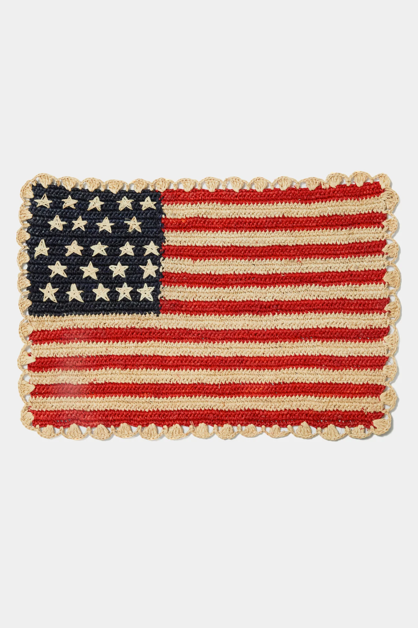 Scalloped Americana Placemat Set of 4 - Image 3